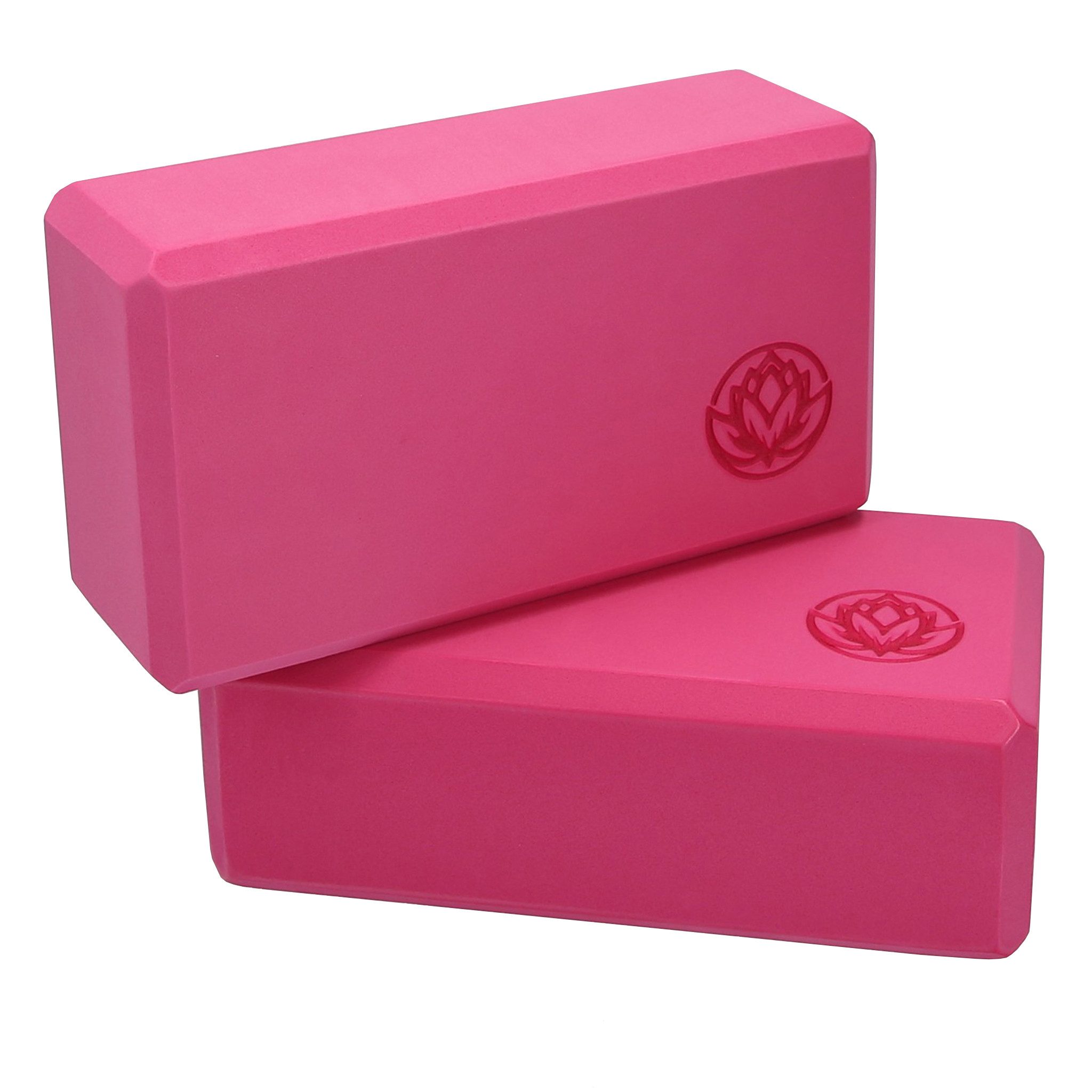 VonBueren Yogablock, 22x12x7,5cm je Yoga Block, Yogablöcke für Damen und Herren aus EVA, (2-tlg), leicht, unterstützen Komfort und sicheren Halt bei Übungen