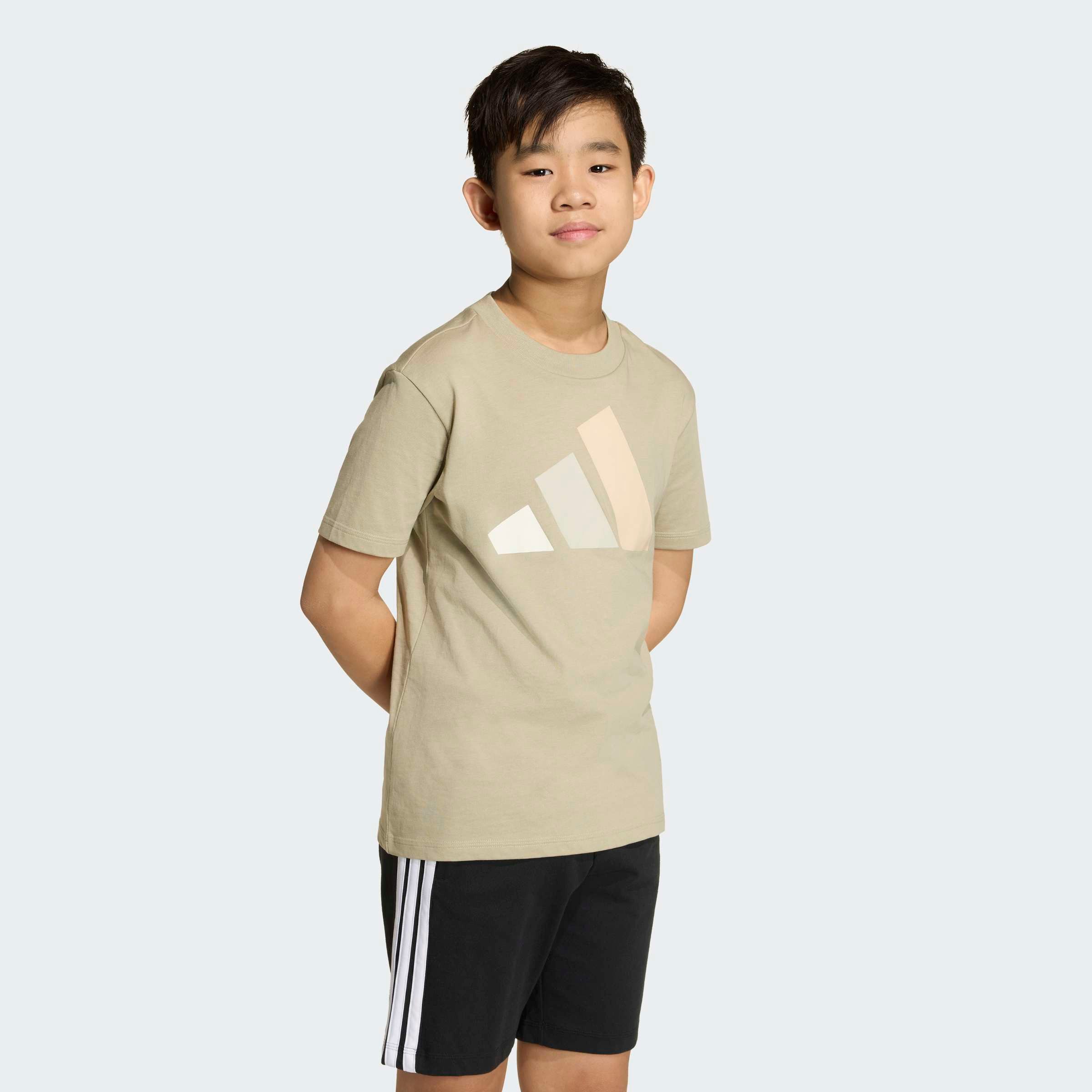adidas Sportswear T-Shirt ESSENTIALS KIDS für Kinder und Teens, mit Rundhalsausschnitt, aus 100 % Baumwolle