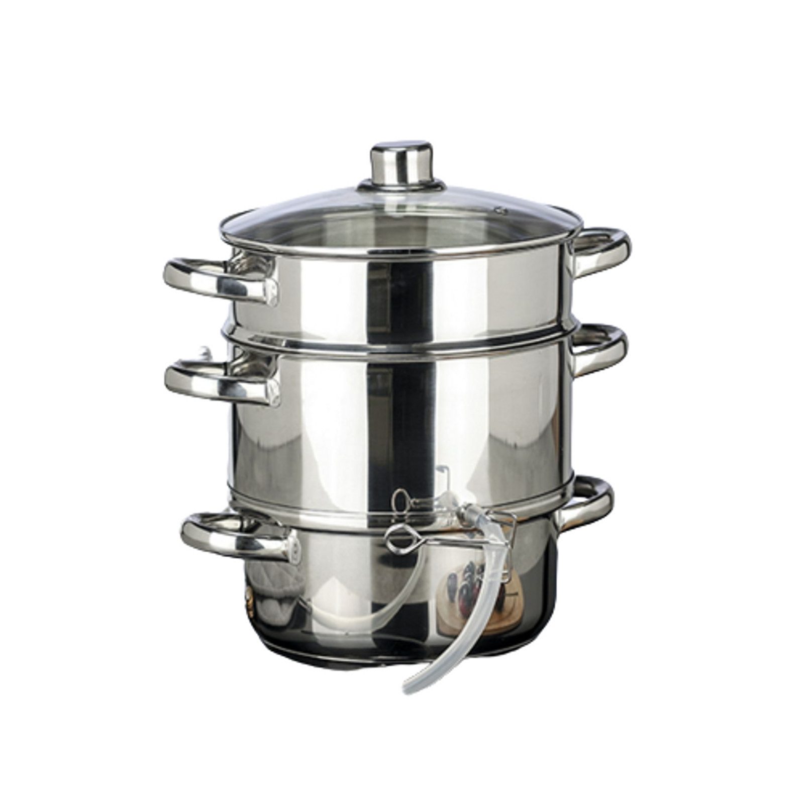 Gravidus Entsafter Edelstahl Entsafter Dampfentsafter Fruchtentsafter Gelee Fruchtsaft