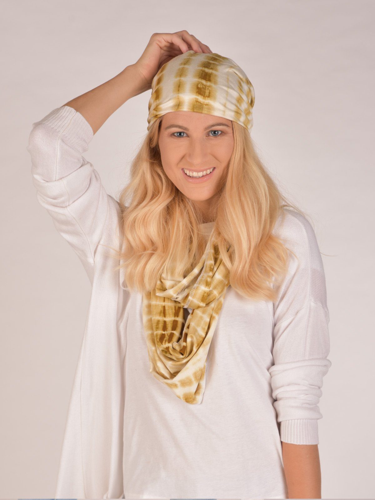 styleBREAKER Loop Loop Schal Batik Streifen, (1-St)