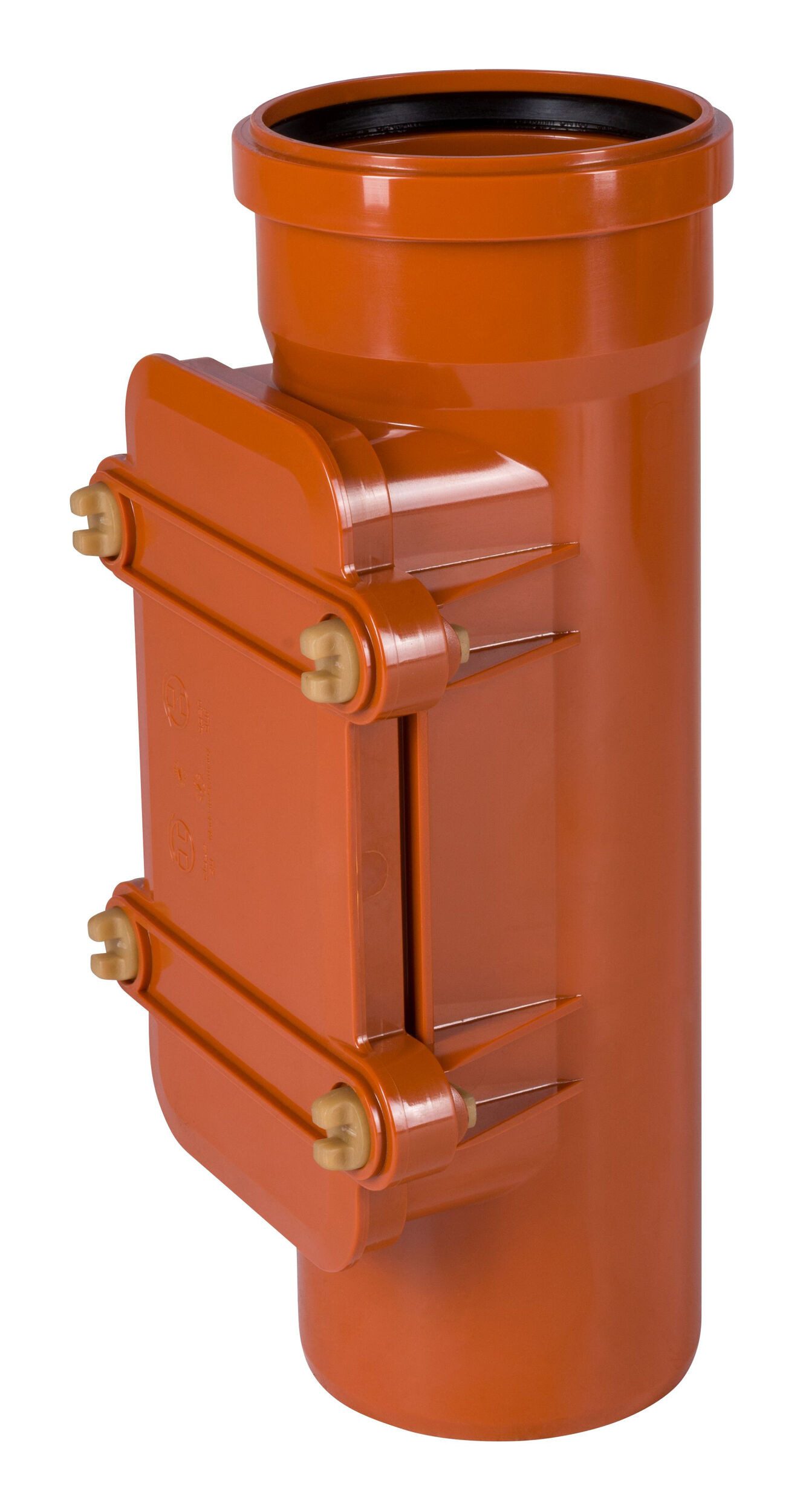 Ostendorf Reinigungsrohr KG DN/OD 110, Deckel eckig