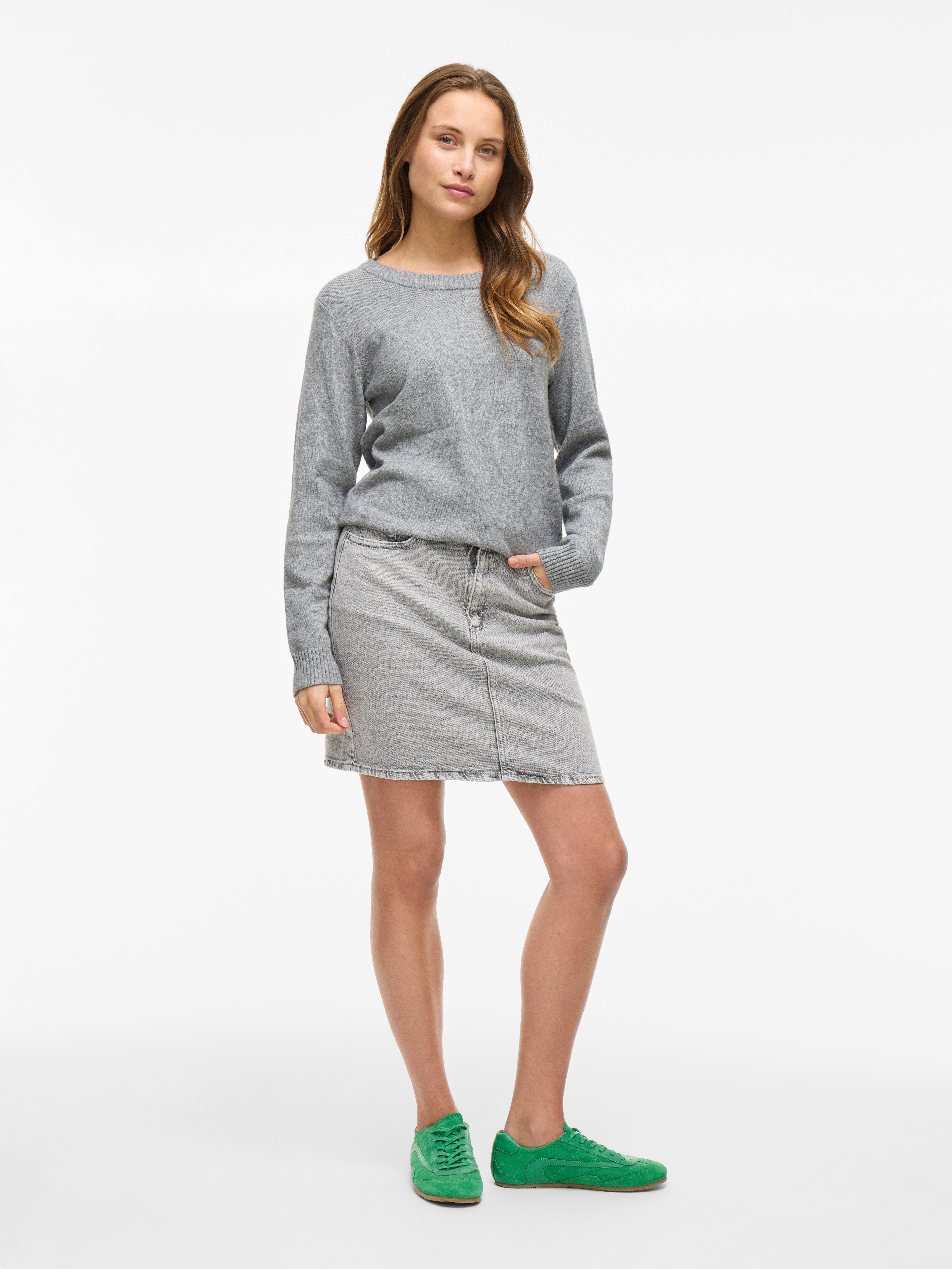 Vila Jeansrock VIKAJA JAF LBD DENIM SKIRT- NOOS