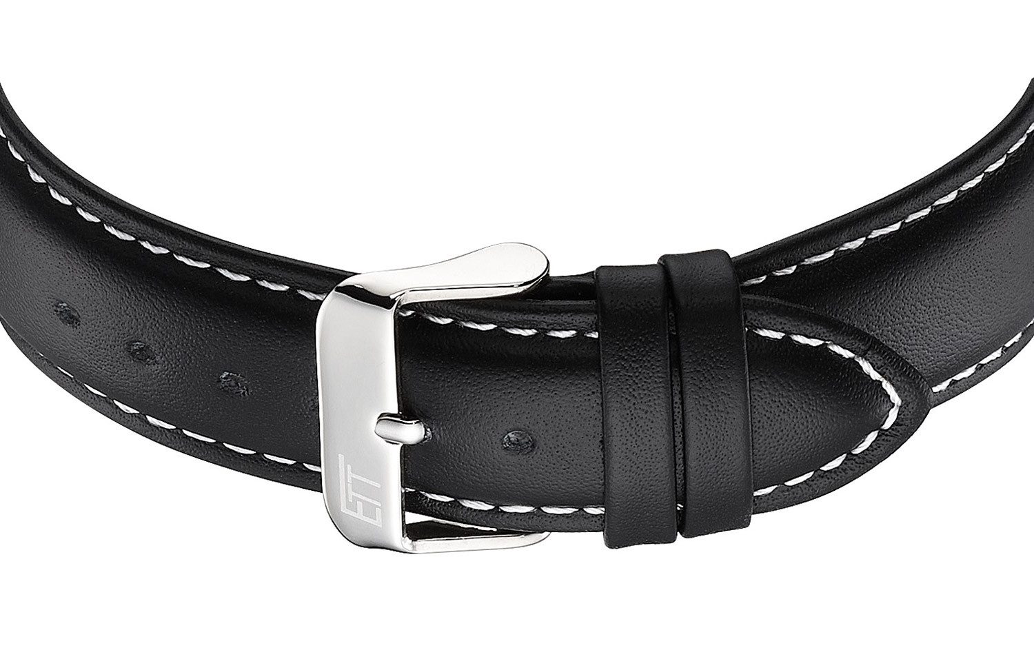 ETT Solaruhr Herrenuhr Professional Worldtimer Lederband