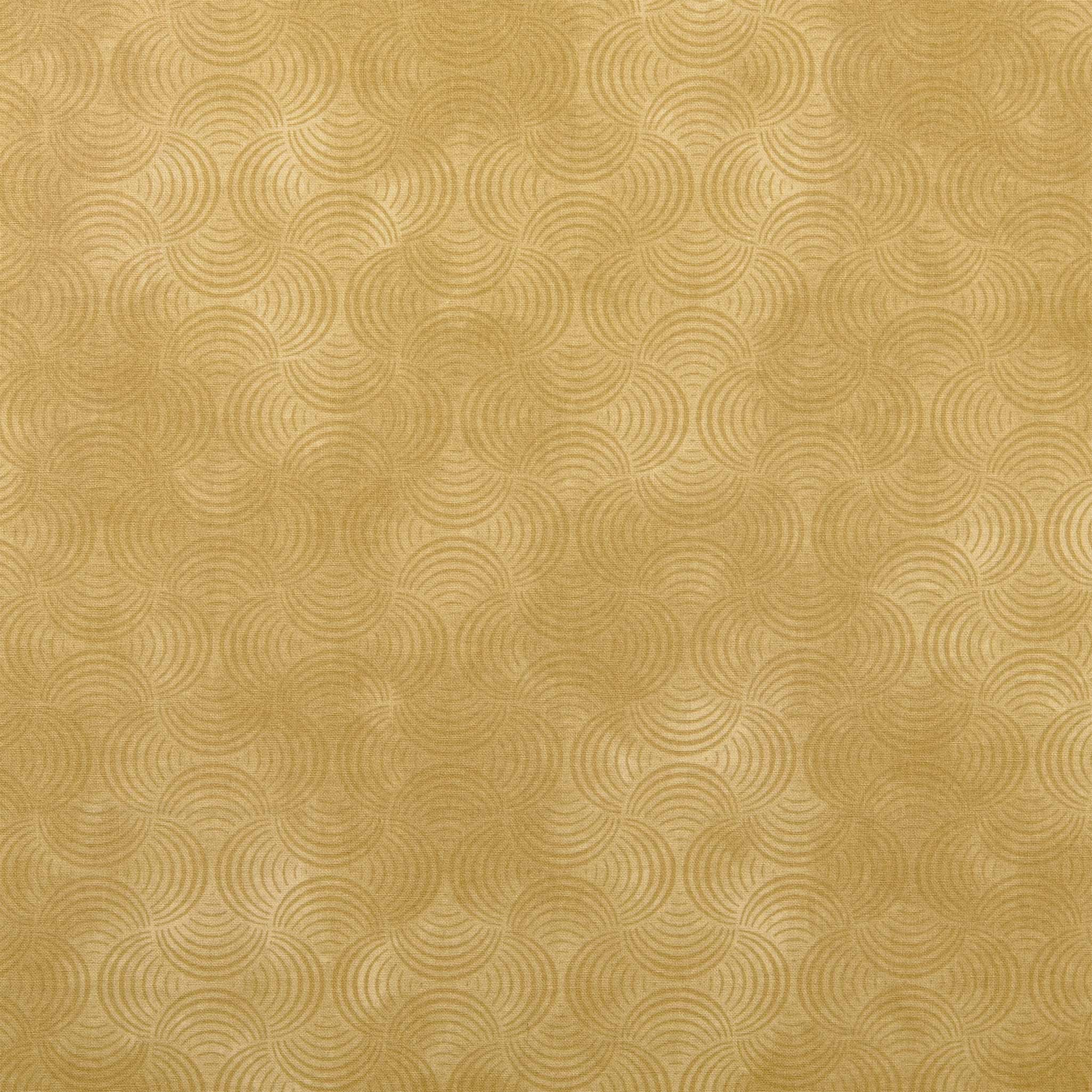maDDma Stoff Batikstoff japanisches Wellenmuster Meterware 140cm breit Sommer, 052 - beige