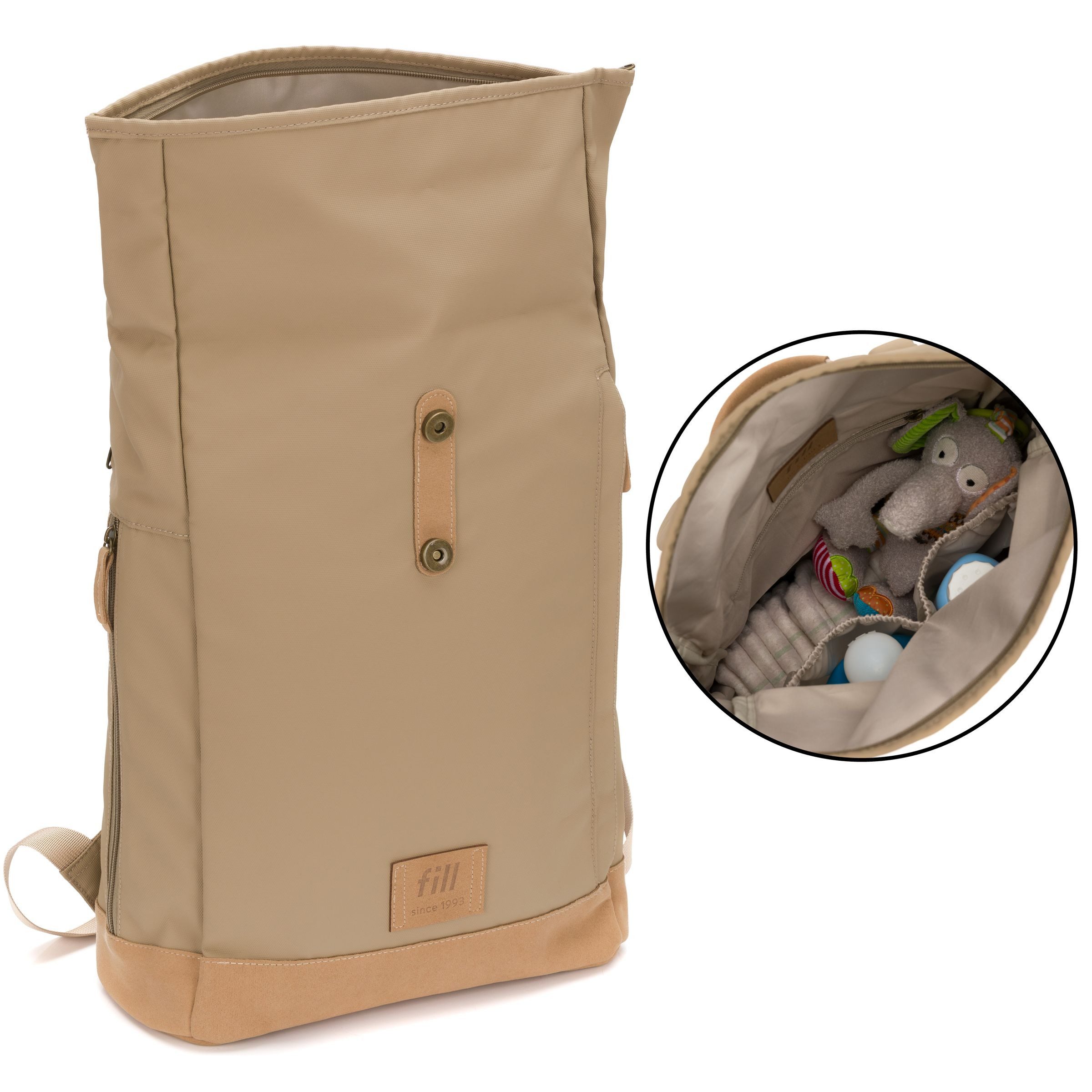 Fillikid Wickeltasche Wickelrucksack Berlin