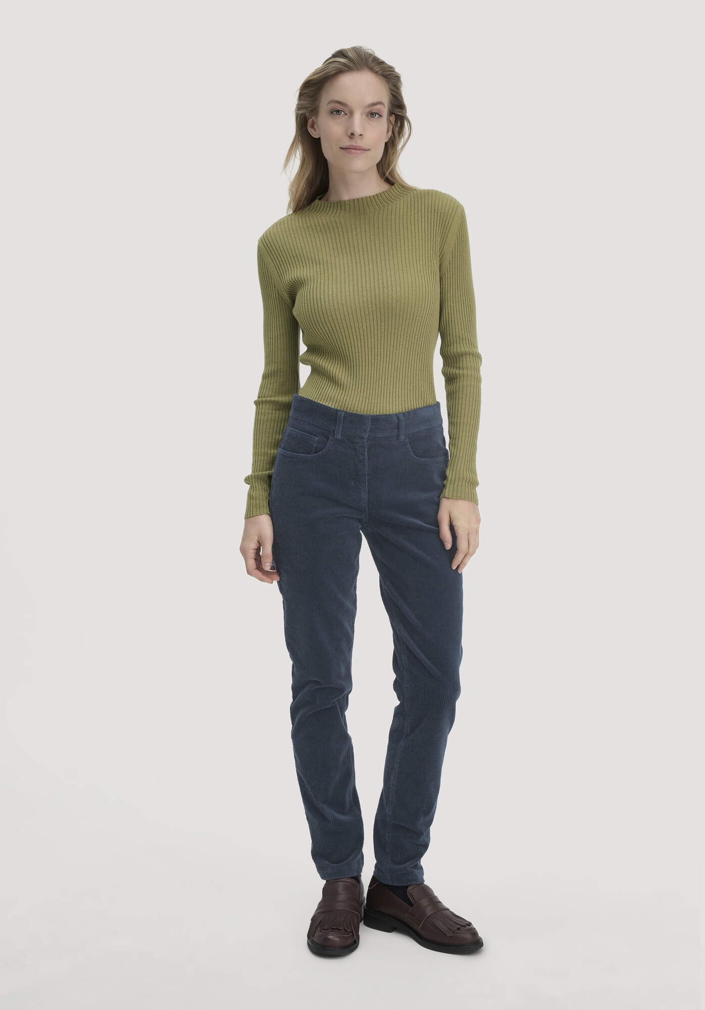 Hessnatur Stoffhose Regular aus Bio-Baumwolle (1-tlg)
