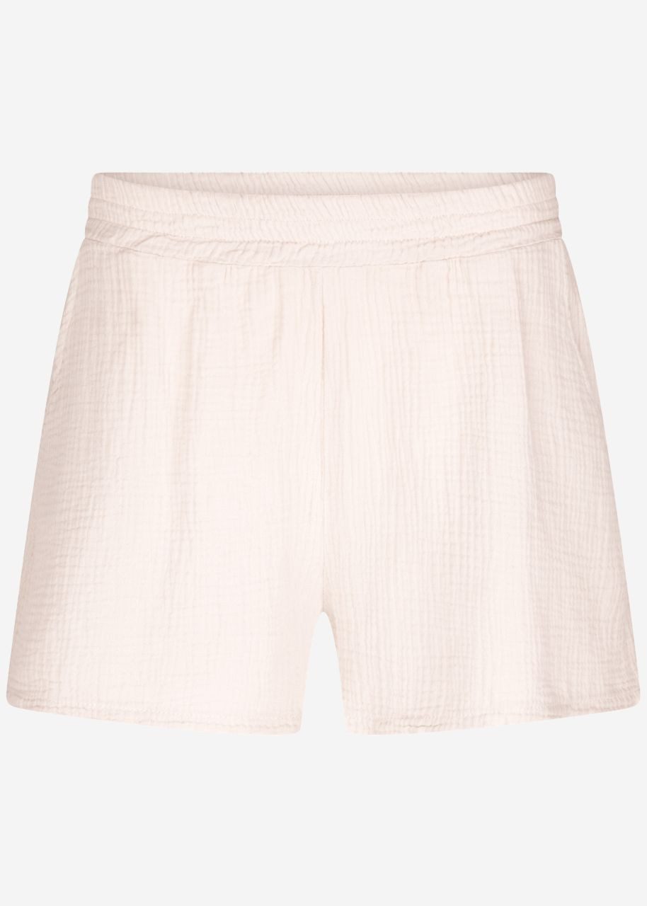 SASSYCLASSY Shorts High-Waist Musselin Shorts Damen günstig online kaufen
