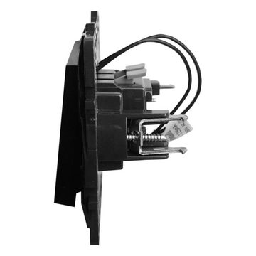 legrand® Schalter Taster Klingeltaster beleuchtet schwarz Niloe Step (1-St)
