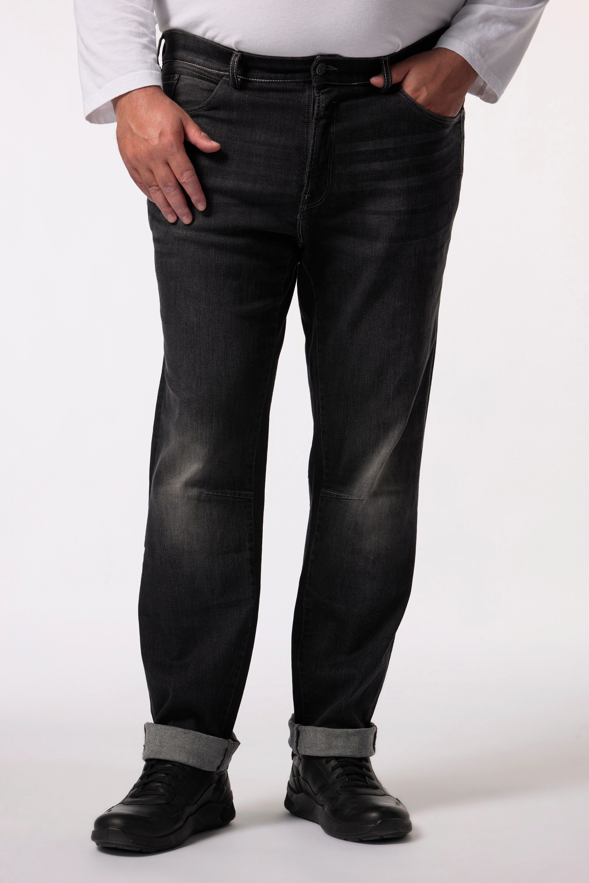 Men Plus 5-Pocket-Jeans Men+ Jeans Denim günstig online kaufen