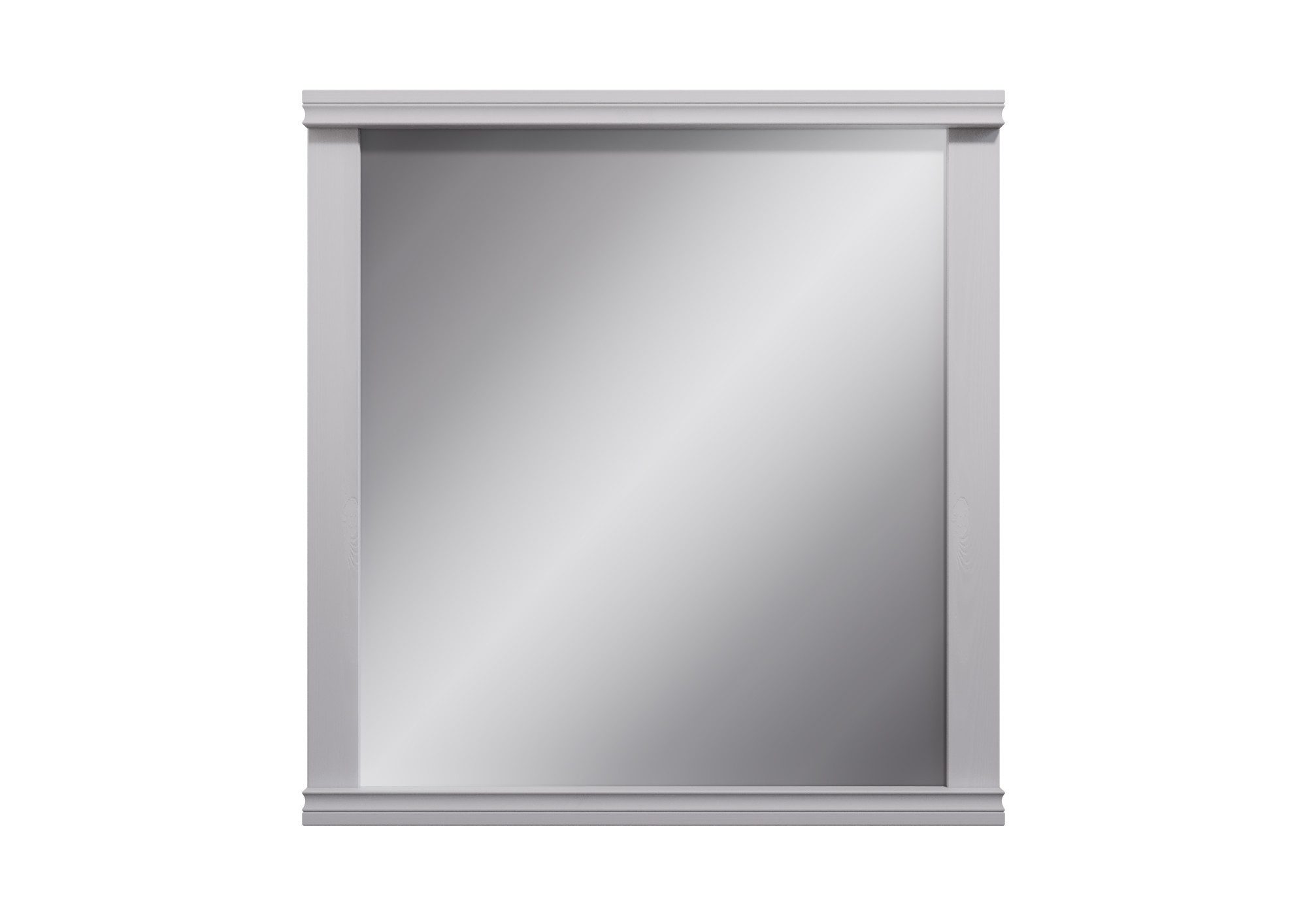 OTTO home Garderobenspiegel Gotland, Spiegel, Wandspiegel, Rahmen aus massiver Kiefer, FSC®-zertifiziert, 80x84 cm