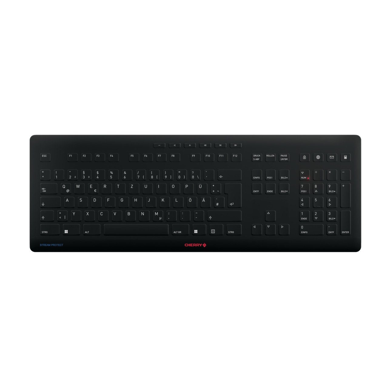 Cherry STREAM PROTECT KEYBOARD WIRELESS Tastatur