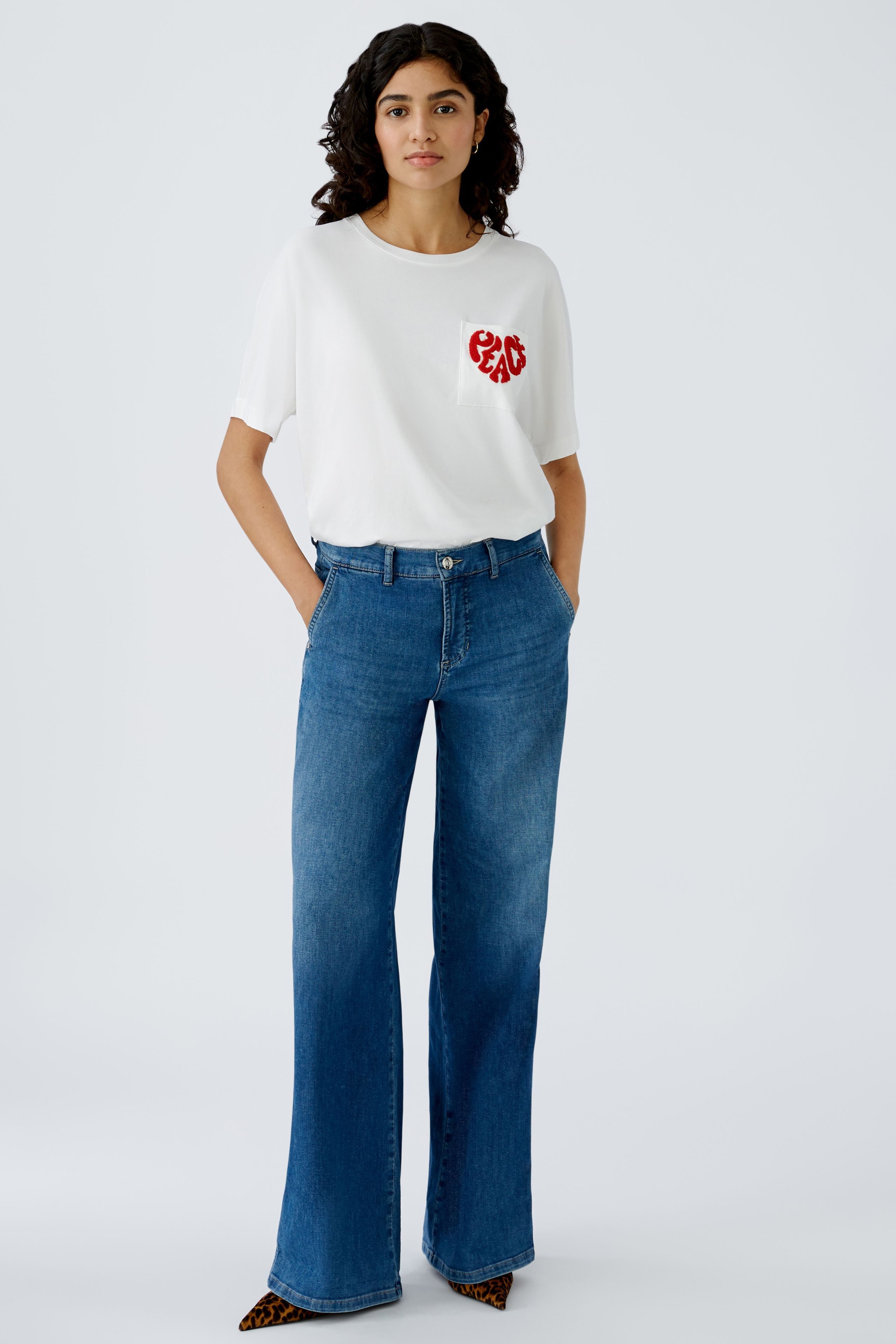 Oui 5-Pocket-Jeans