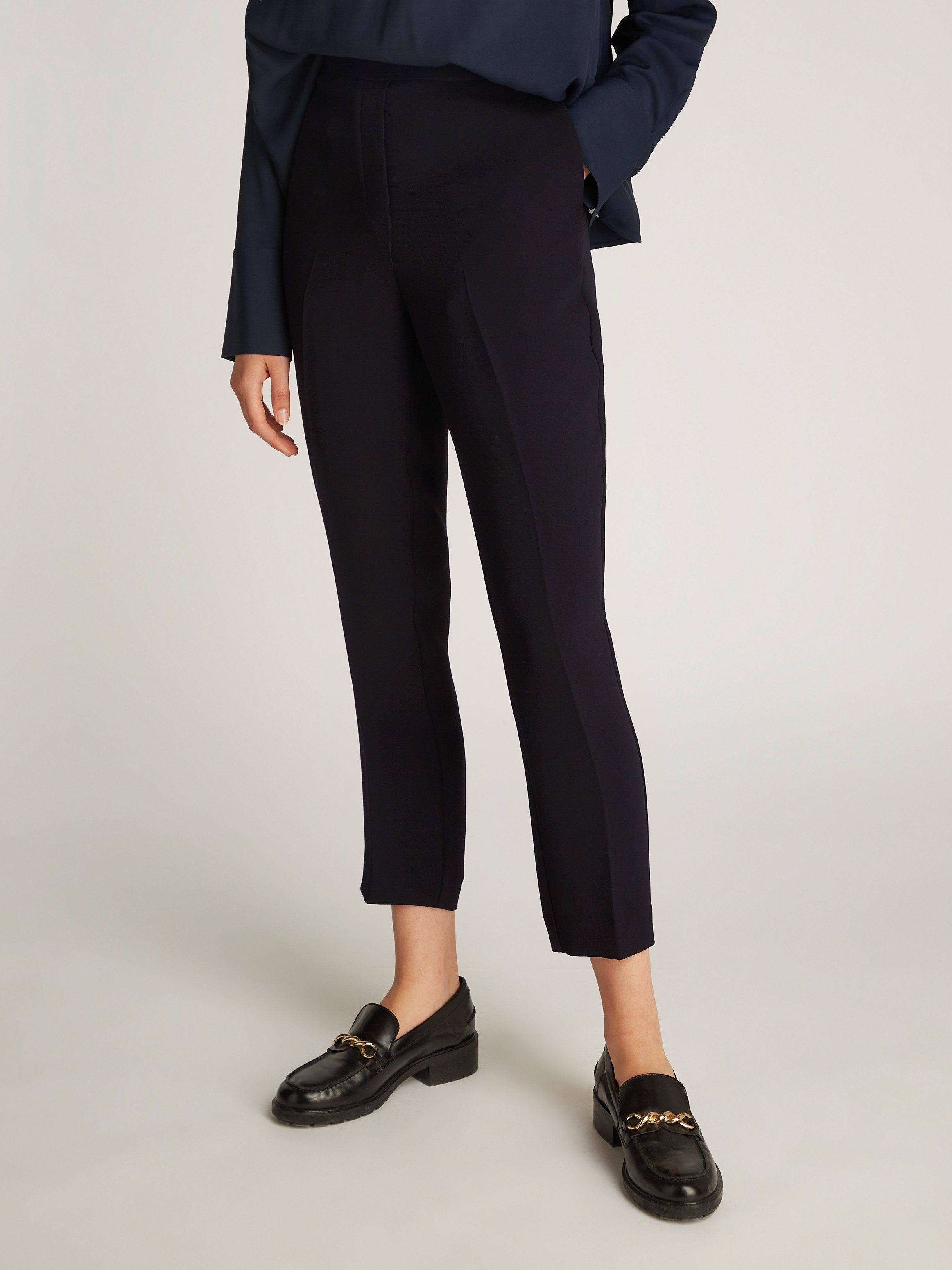 Tommy Hilfiger Webhose CREPE SLIM PULL günstig online kaufen