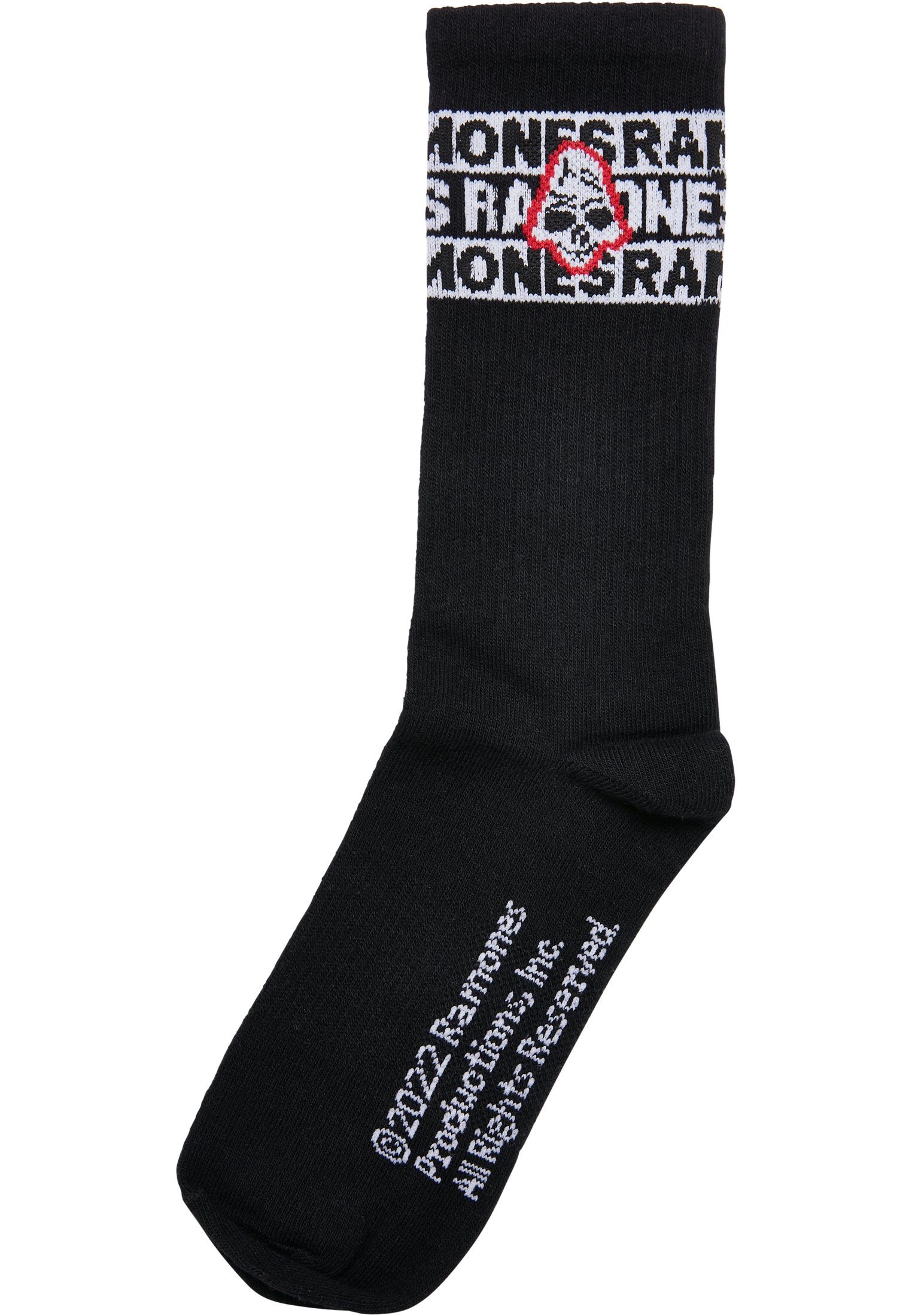 Socks Accessoires 2-Pack Merchcode (1-Paar) Skull Freizeitsocken Ramones