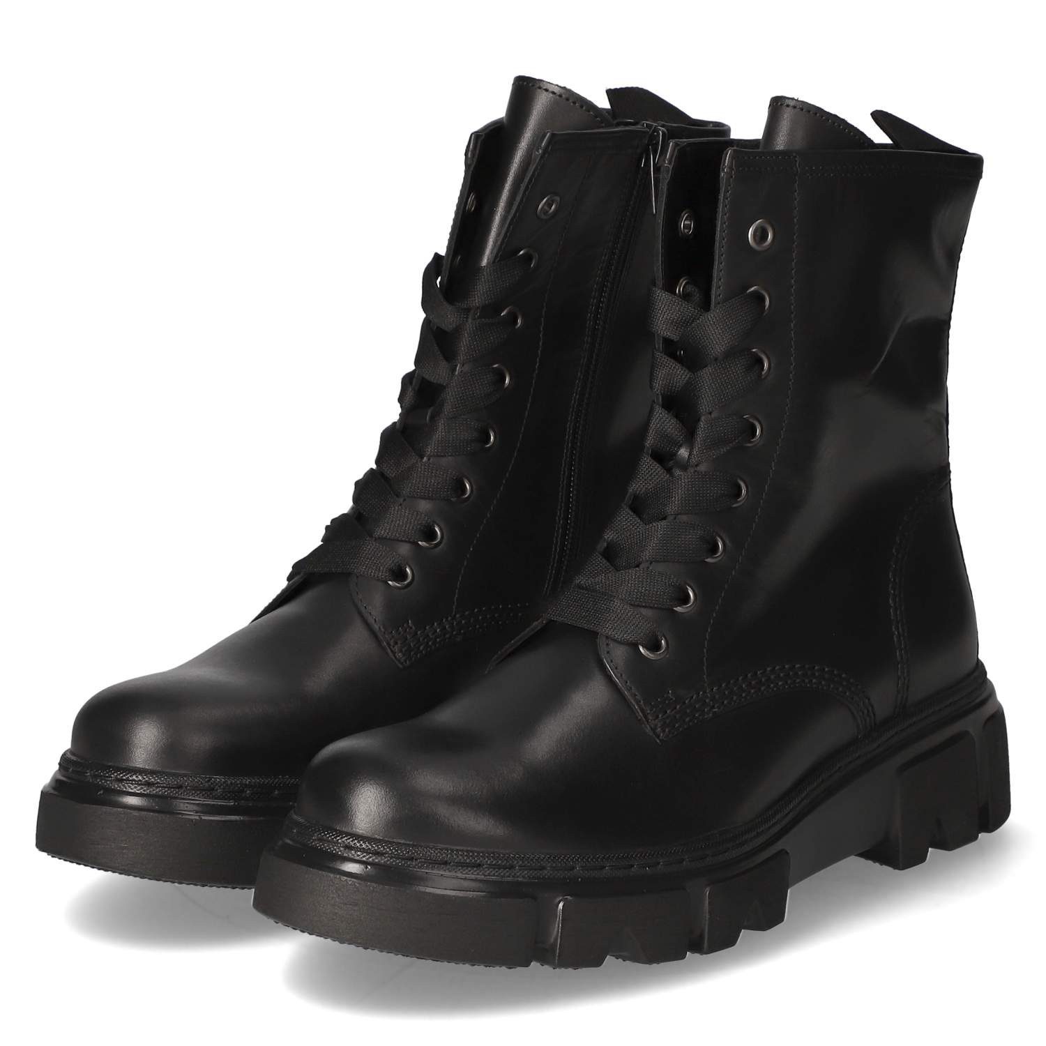 Gabor Gabor 51.730.27 Damen Synthetik schwarz Schnürstiefel günstig online kaufen