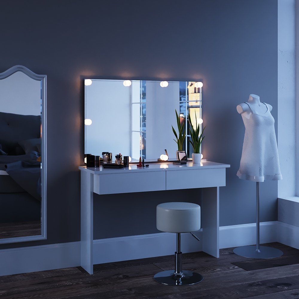 Vicco Schminktisch Azur, Weiß, 120 cm günstig online kaufen
