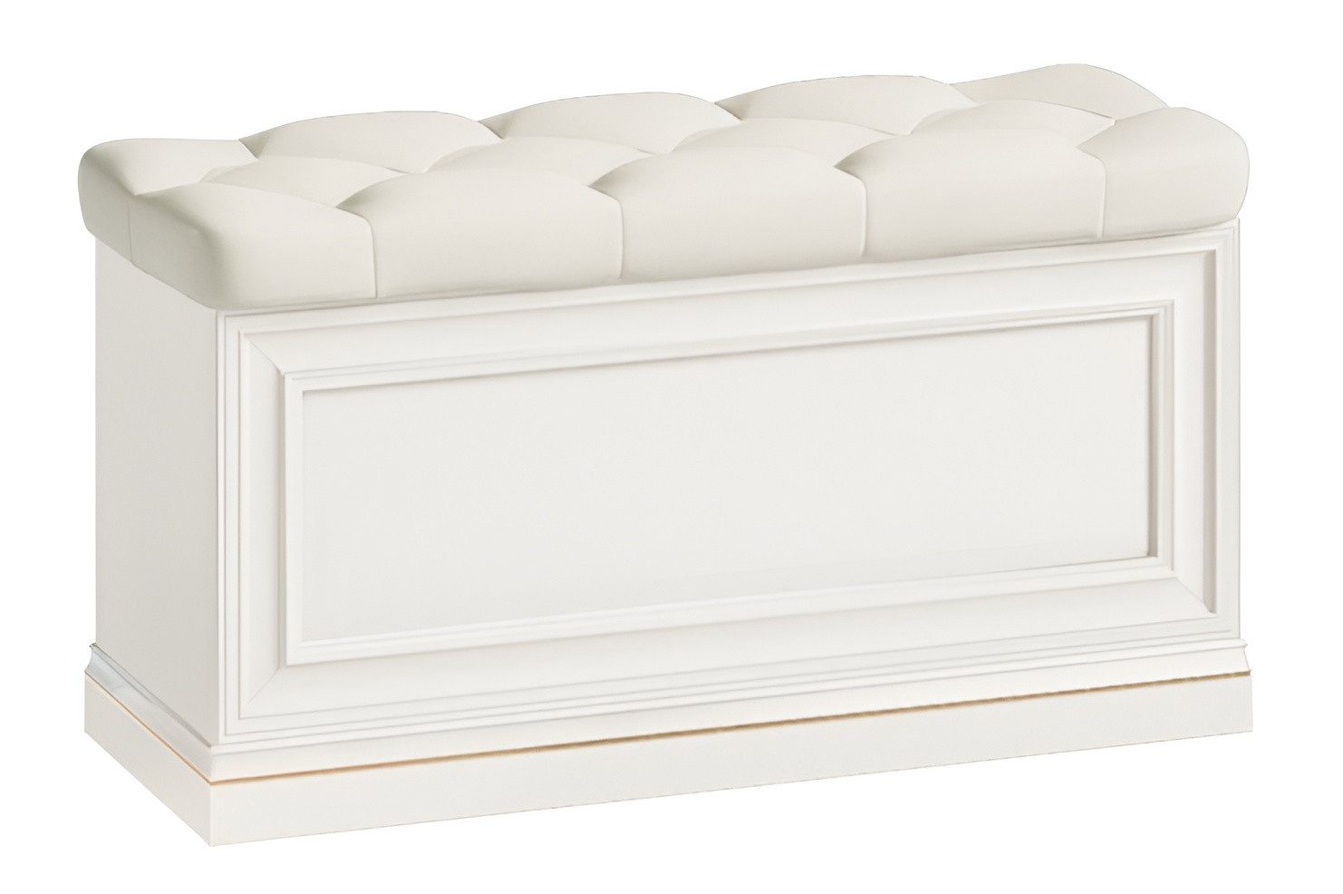 JVmoebel Табуретки Pufa Bank Truhe Echtes Leder Box Schrank Begehbarer Kleiderschrank, Made in Europa