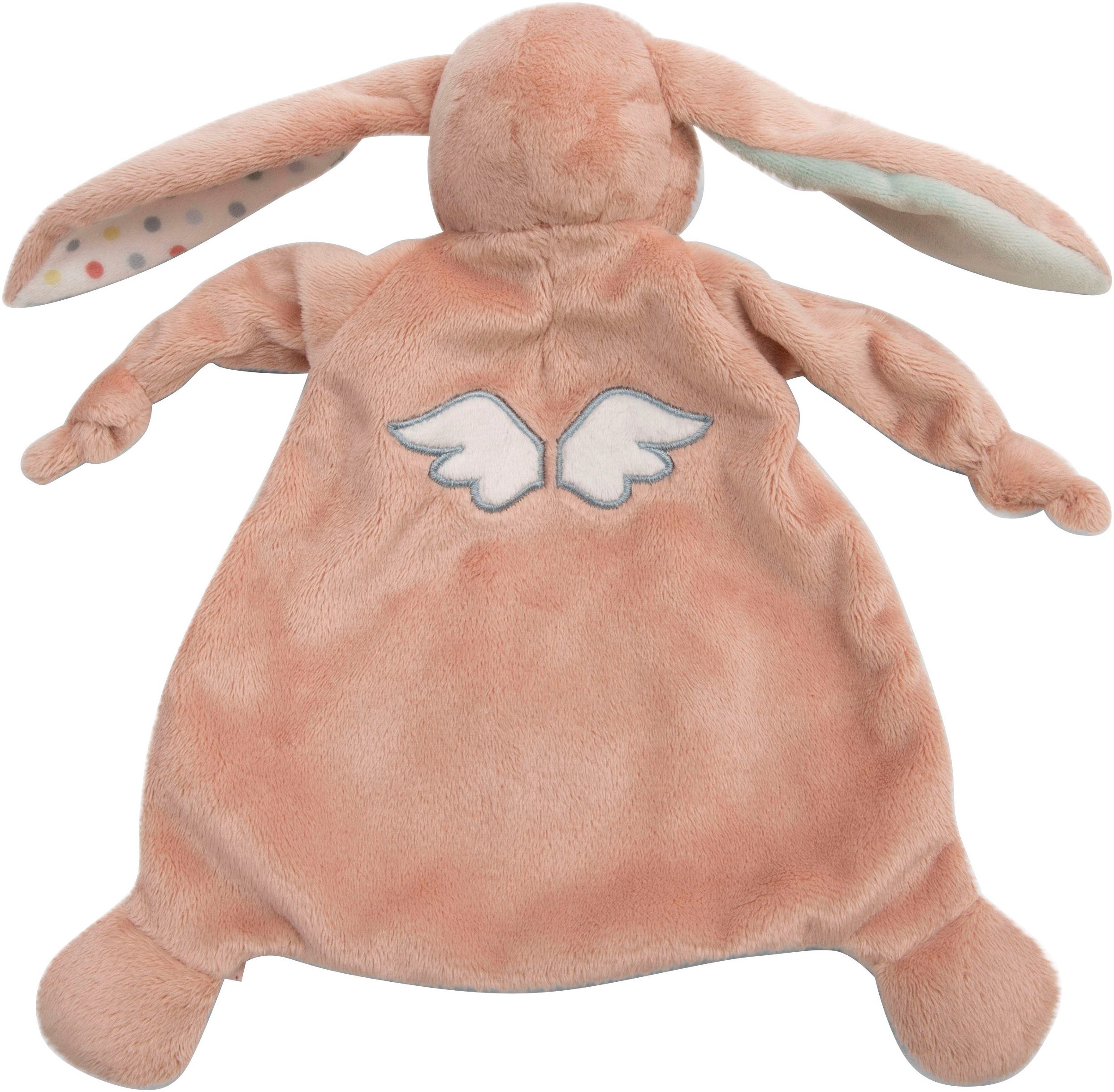 Nici Schmusetuch My First NICI, Hase Fjella, mit aufgestickter Botschaft "Ich beschütze dich"