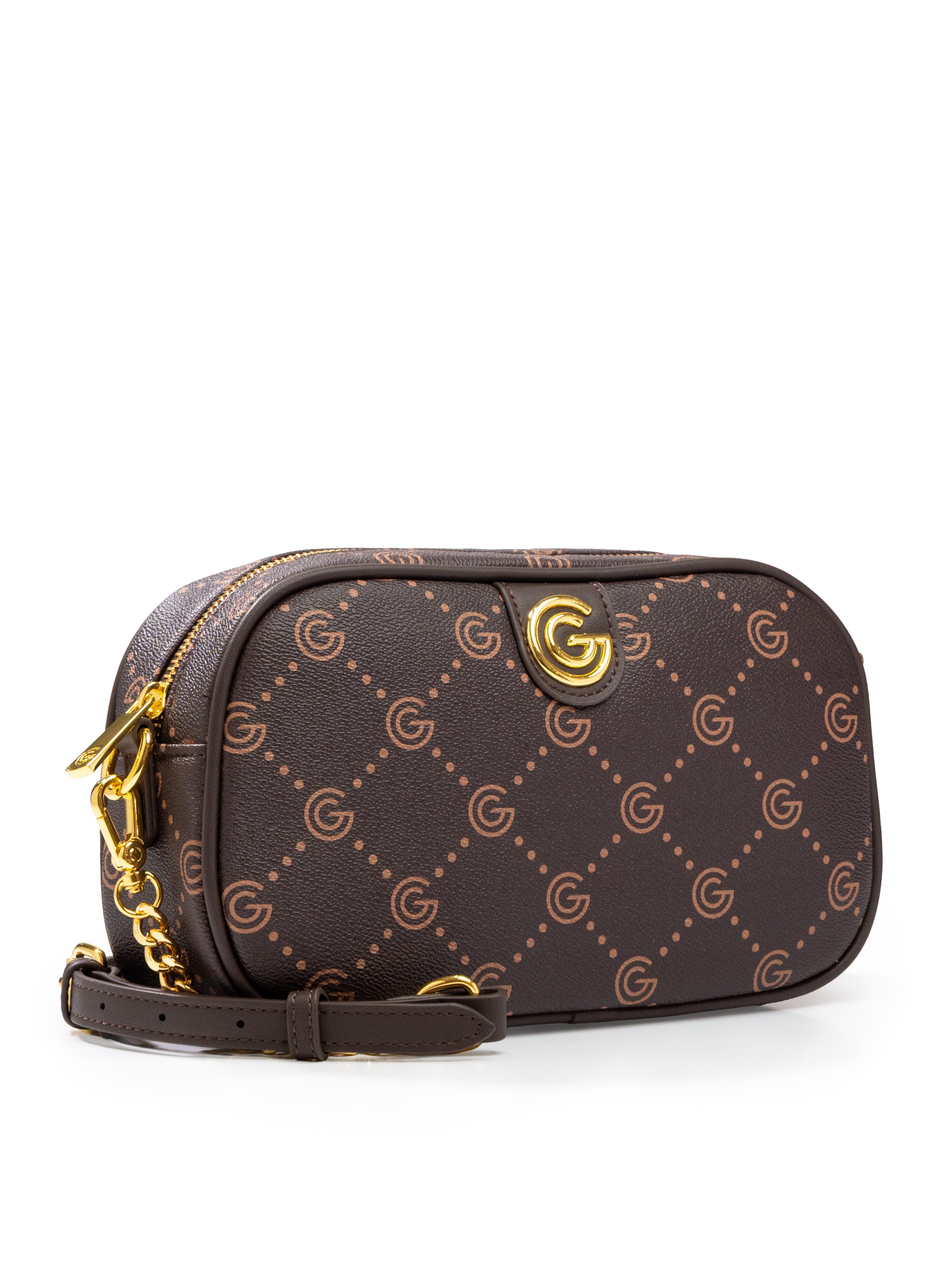 GABRIELLA G By Gabriella Gucci Umhängetasche VALENCIA, Damen Umhängetasche, Handtasche, Tragetasche mit Logoverzierung – Bild 4 von 5
