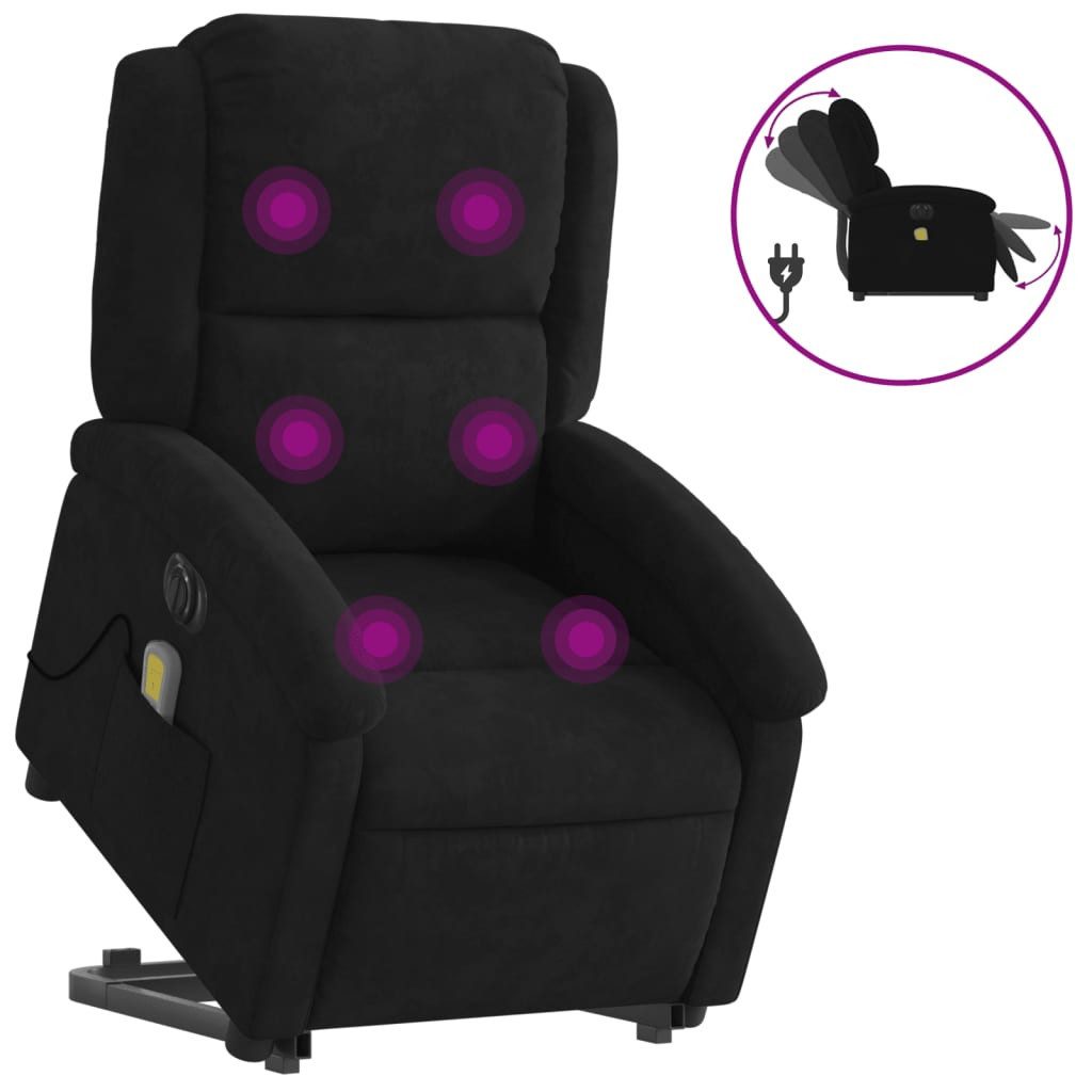 vidaXL Sessel Massagesessel mit Aufstehhilfe Elektrisch günstig online kaufen