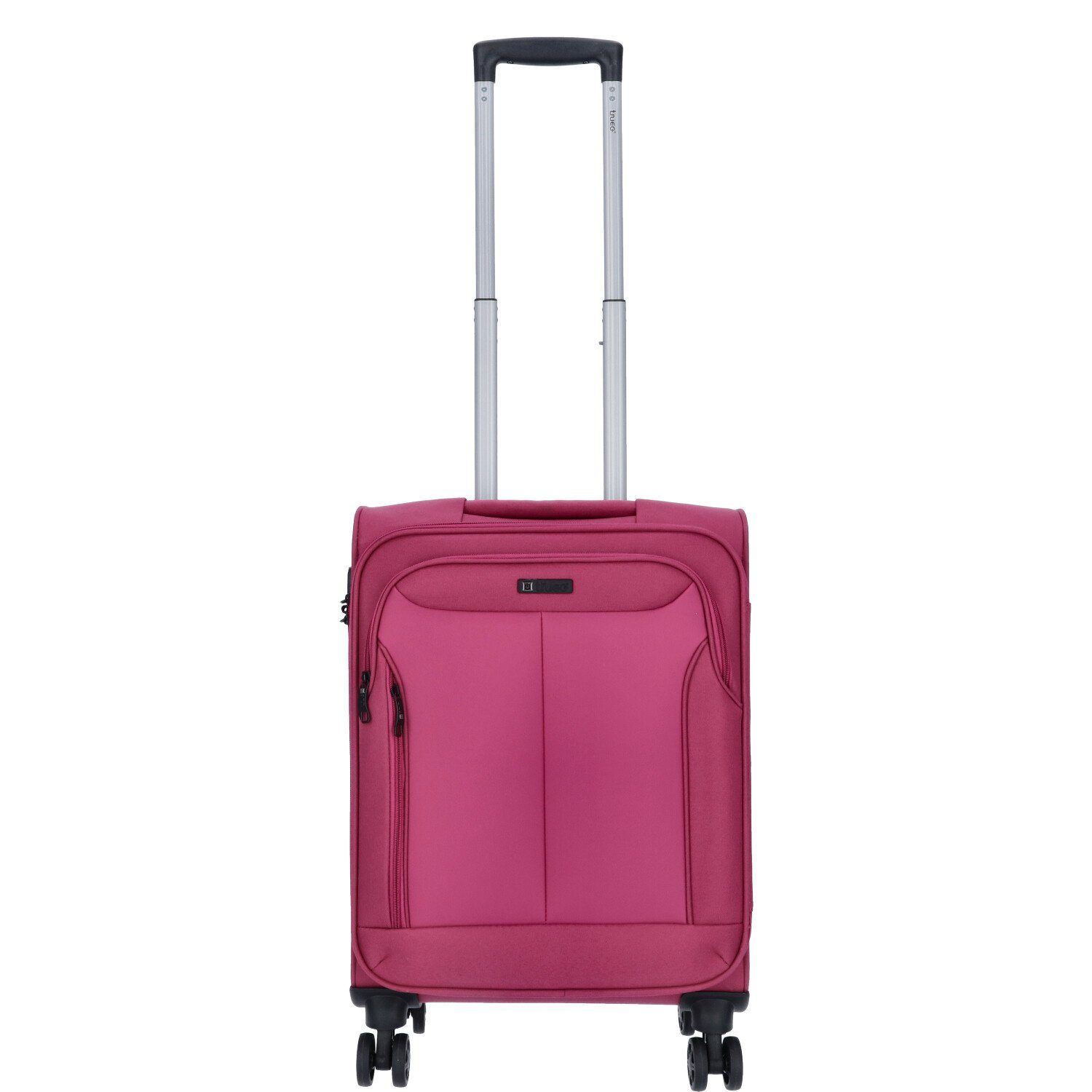 TheTrueC Koffer TheTrueC 4 Rollen Koffer Superlight 55cm Kopenhagen berry, 4 Rollen Rollen – Bild 5 von 5