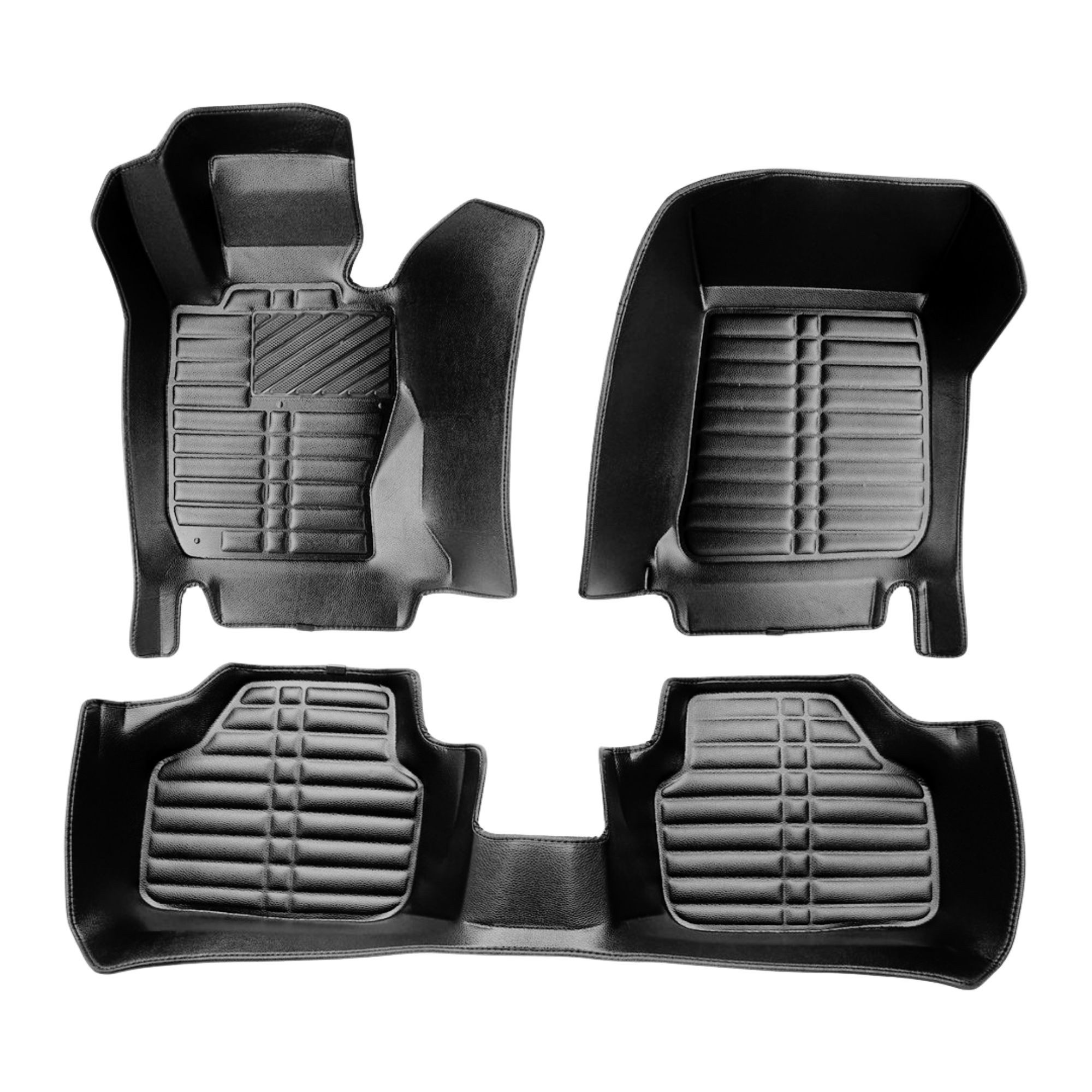 fussmattenprofi.com Auto-Fußmatte 5D Premium Auto Fussmatten für BMW X1 (E84) 2009-2015 (1 St), für BMW BMW X1