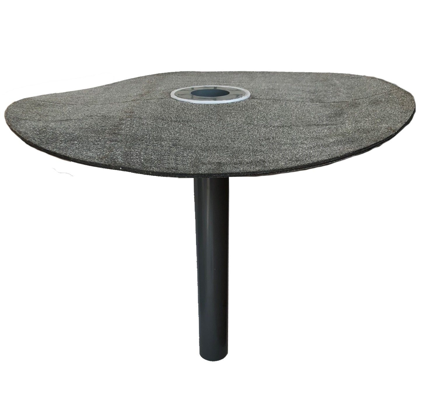 HAHN Handelshaus Dachdurchführung Flachdachablauf mit Bitumenflansch, Ø 5 cm, Spar-Set, Ablauf + Laubfangkorb, DN 50, DN 70, DN 75, DN 100, DN 110