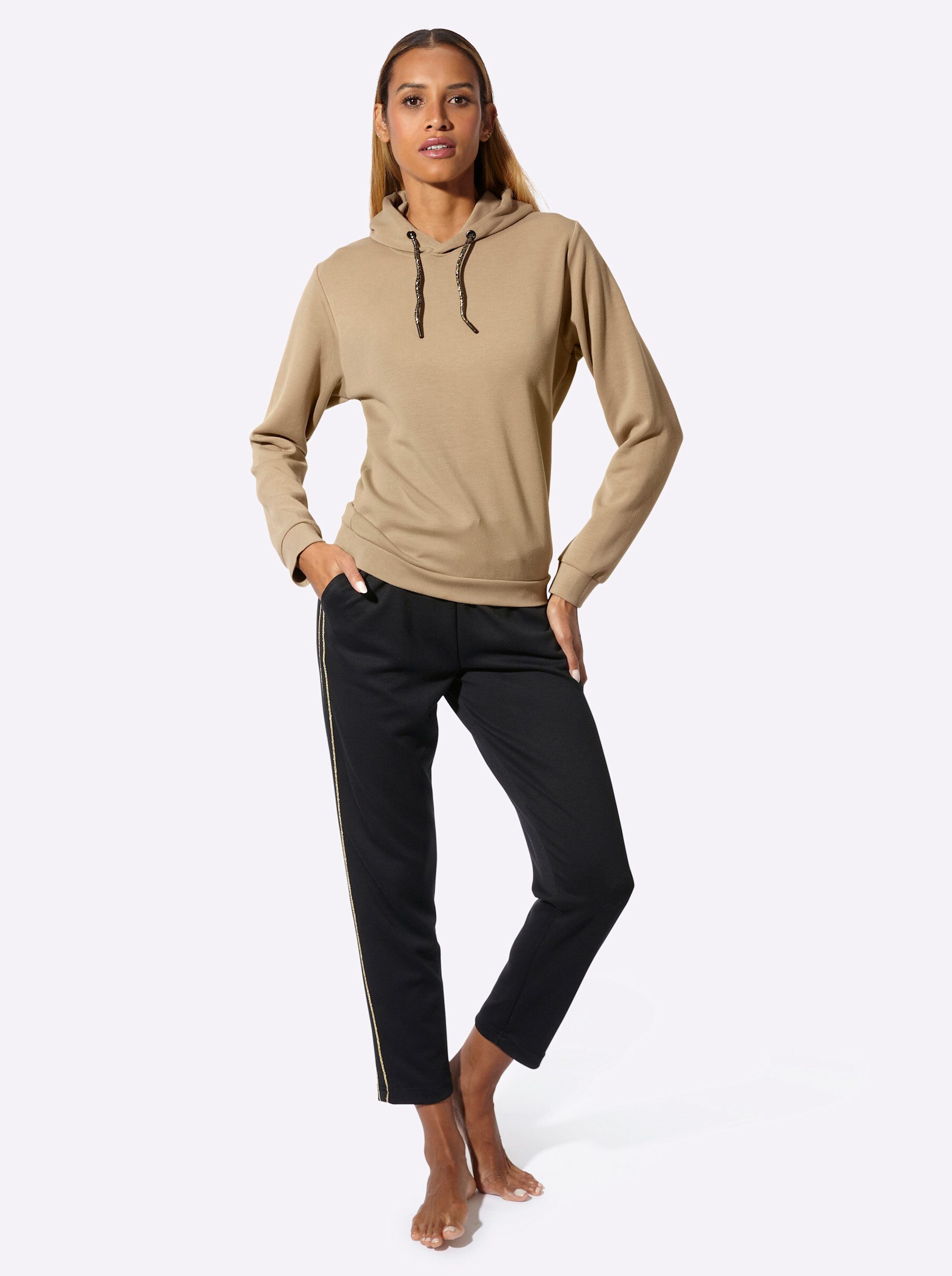 Plantier Hausanzug Hausanzug Langarm