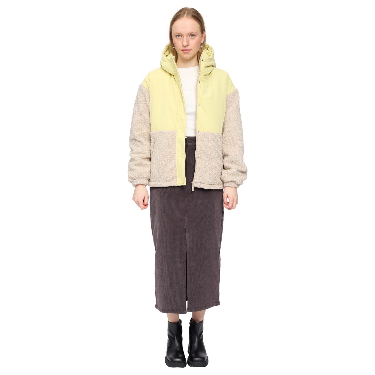 MAZINE Funktionsparka Mazine Fabric Blocking Jacket - Damen Fleecejacke günstig online kaufen