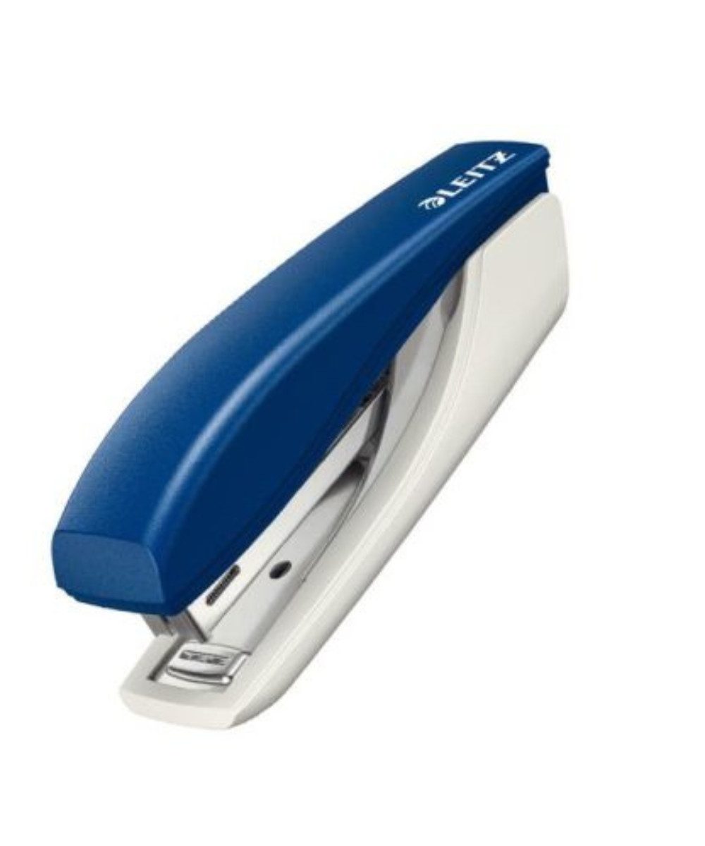 LEITZ Schrankaufsatz LEITZ Locher und Heftgerät Set 2-teilig (blau), (SET, 3-St., Locher und Heftgerät Set)