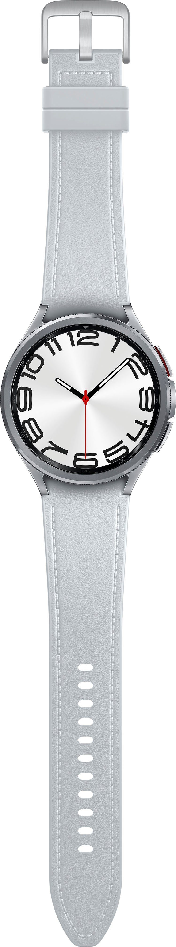 Smartwatch Wear cm/1'5 silber Samsung) 47mm Zoll, 6 Watch Samsung | Classic by OS silber LTE (3'73 Galaxy