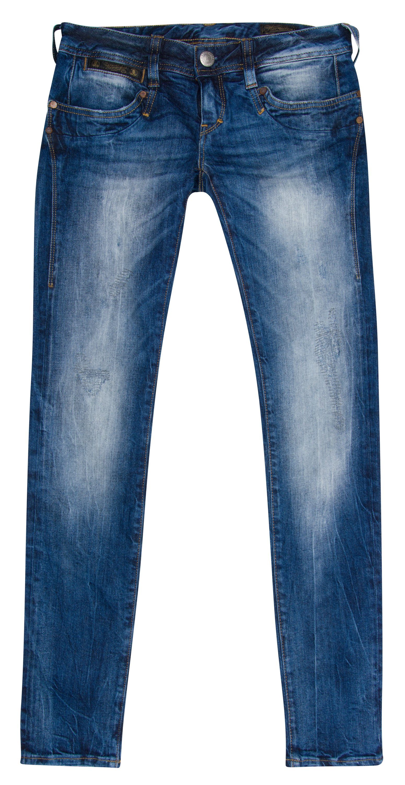 Herrlicher Stretch-Jeans HERRLICHER PIPER Slim Denim Stretch road tested 5650-D9661-642