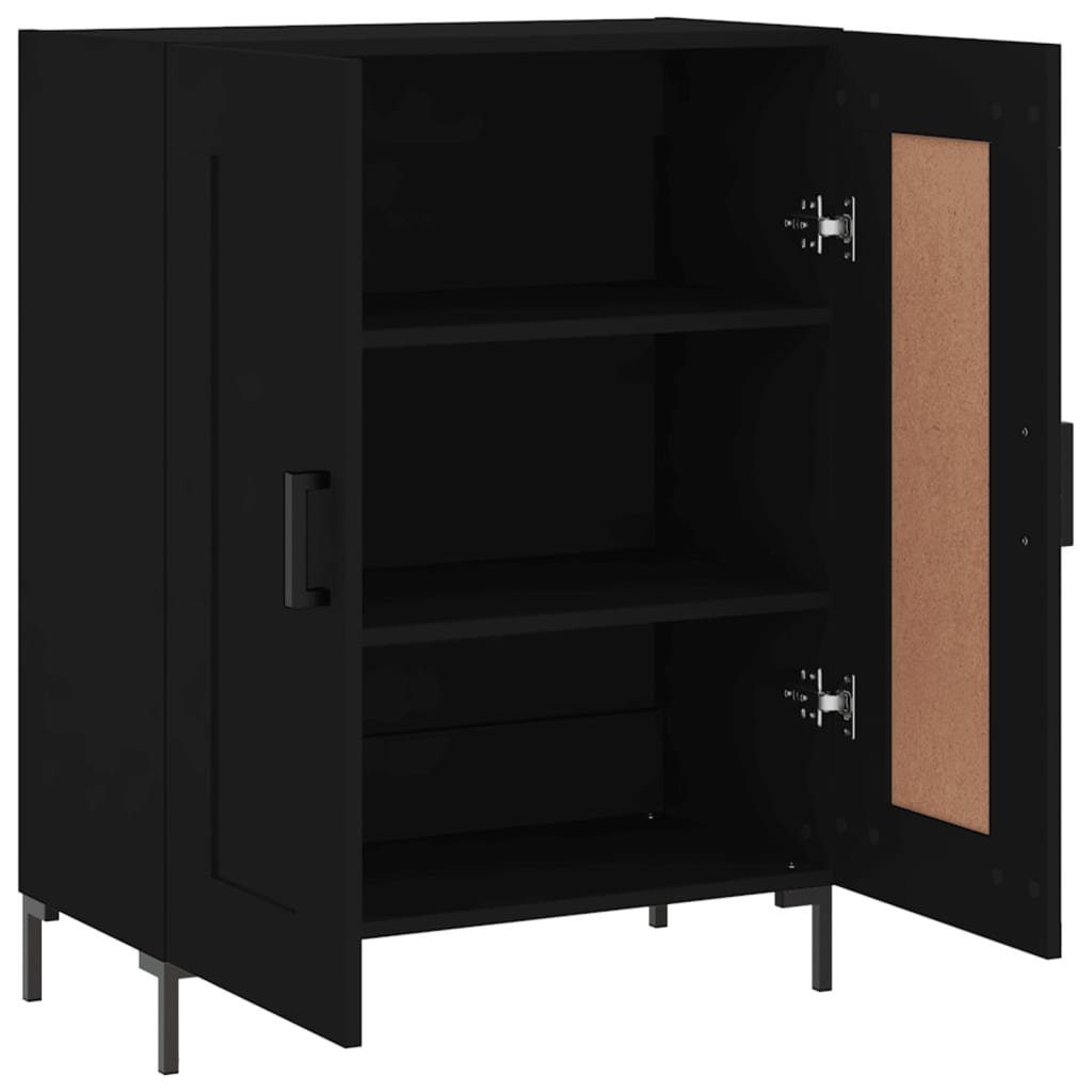 69,5x34x90 Holzwerkstoff vidaXL Sideboard Schwarz cm Sideboard St) (1