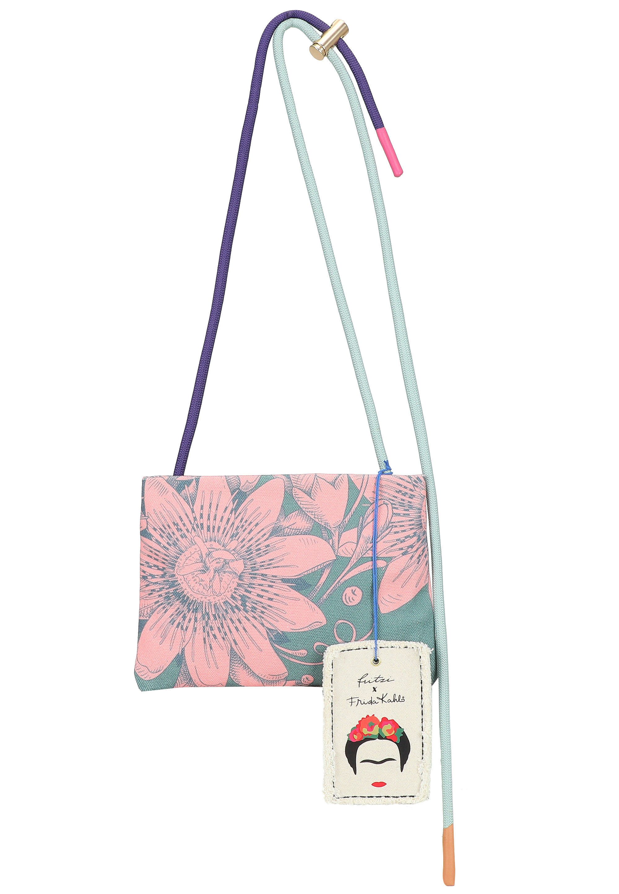 Fritzi aus Preußen Umhängetasche Fritzi x Frida Kahlo, mit Blumenprint