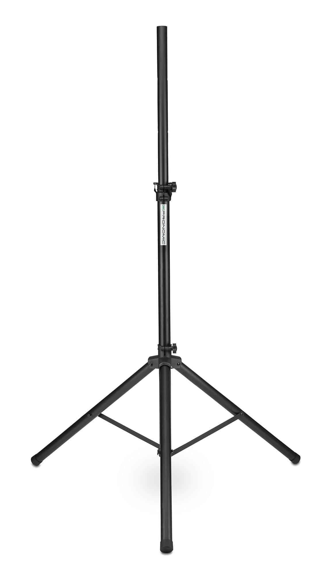 Pronomic Lautsprecherständer SPS-1A Boxenstativ Aluminium, (bis 0 Zoll, 1-tlg., Stativ auch als Dartstativ oder Fotostativ verwendbar)