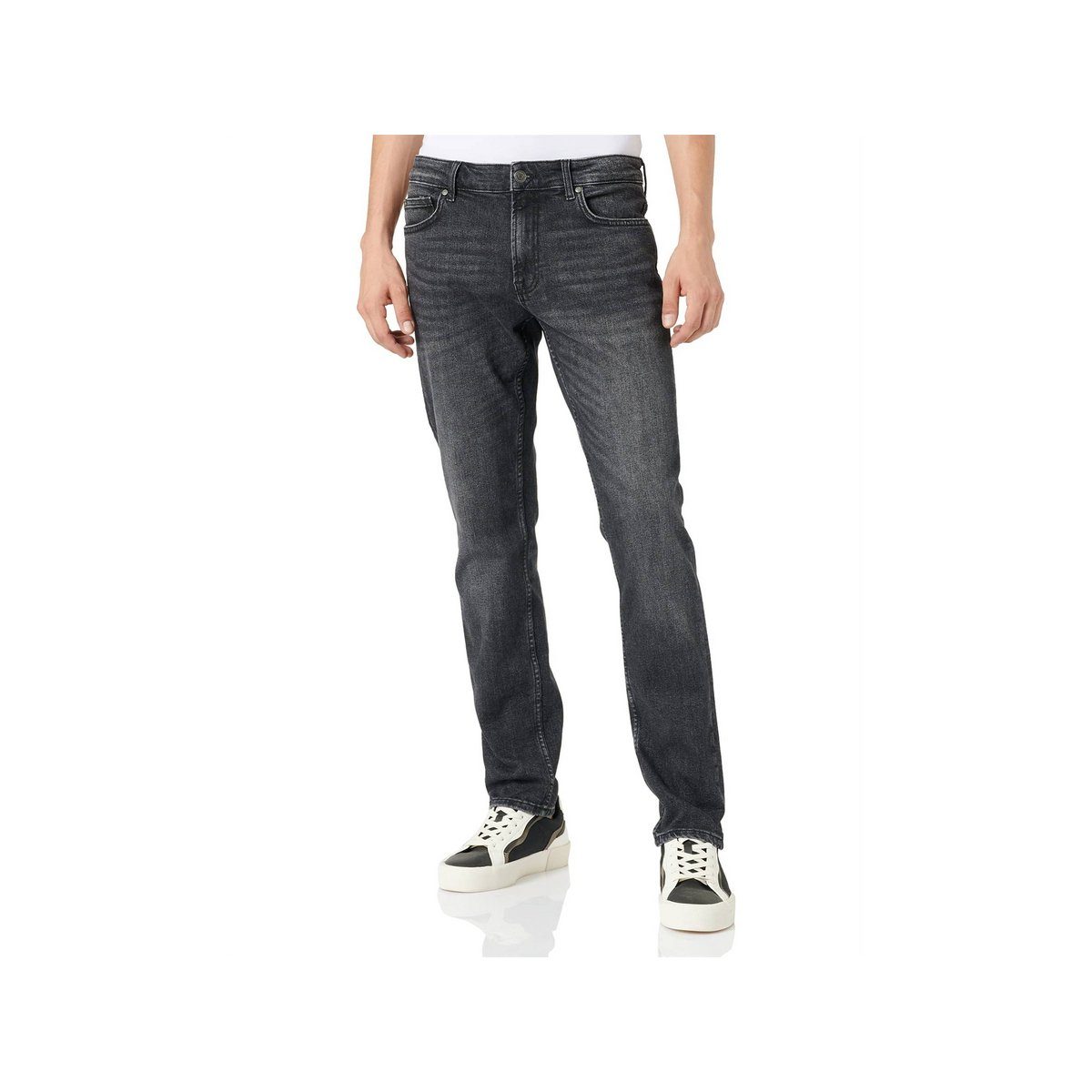 schwarz (1-tlg) Straight-Jeans & ONLY regular fit SONS