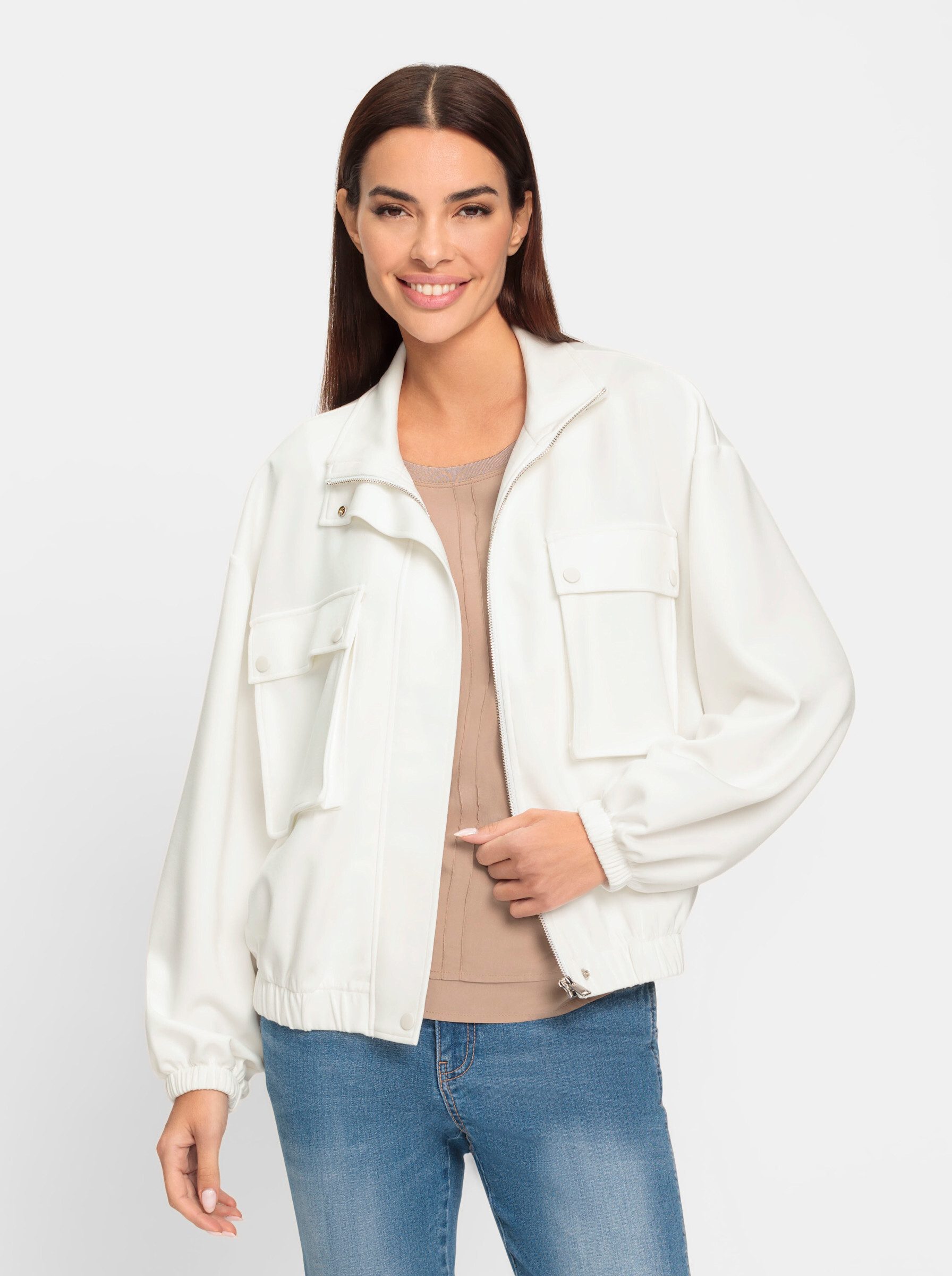 heine Shirtjacke Sweatjacke günstig online kaufen