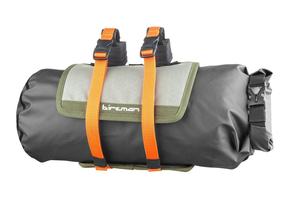 Birzman Fahrradtasche Birzman Packman Handlebar Pack 9,5L Olive - Wasserdichte Lenkertasche