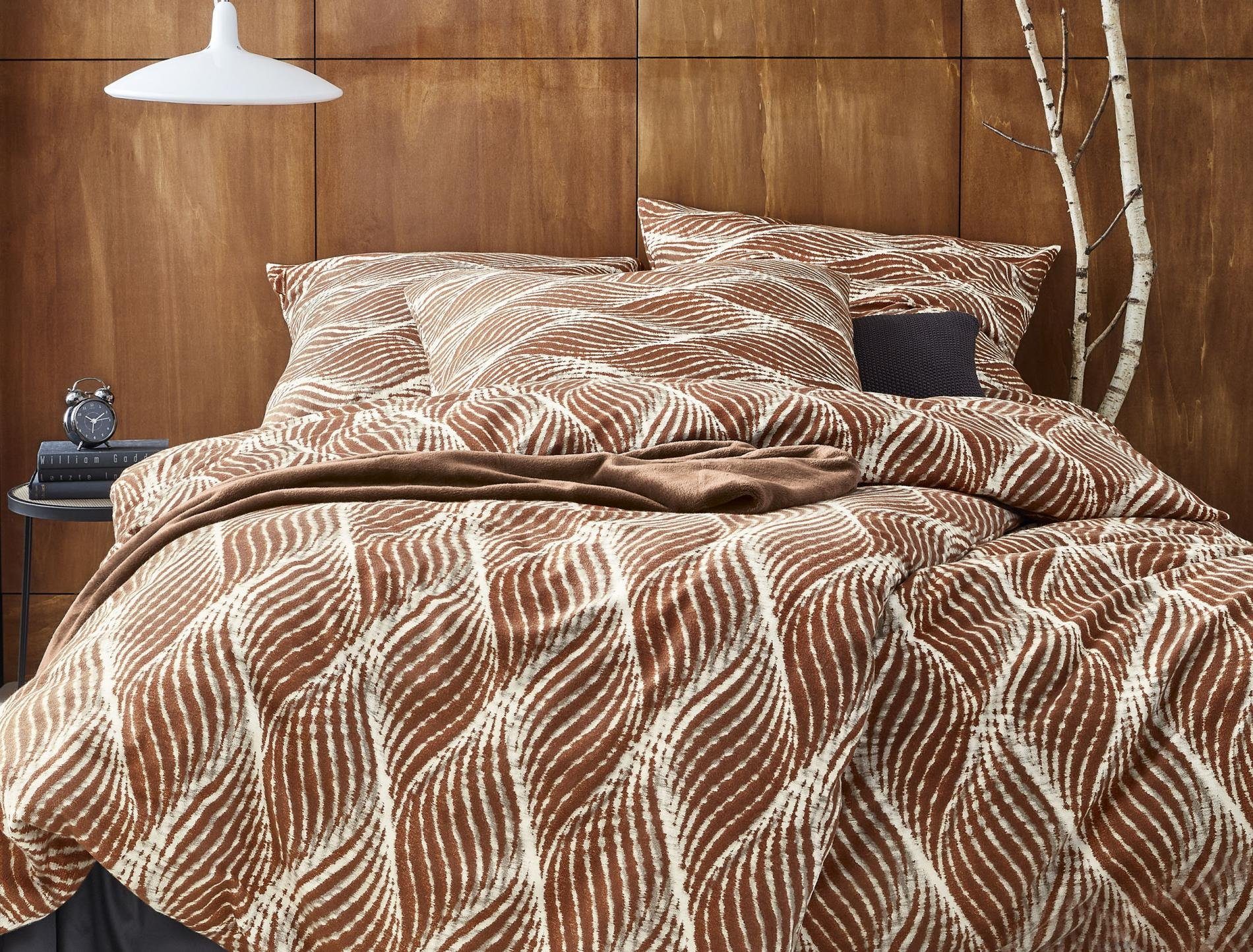 Irisette Bettwäsche Alpaka 8371, Flanell, 2 teilig, wohlig warm und kuschelig