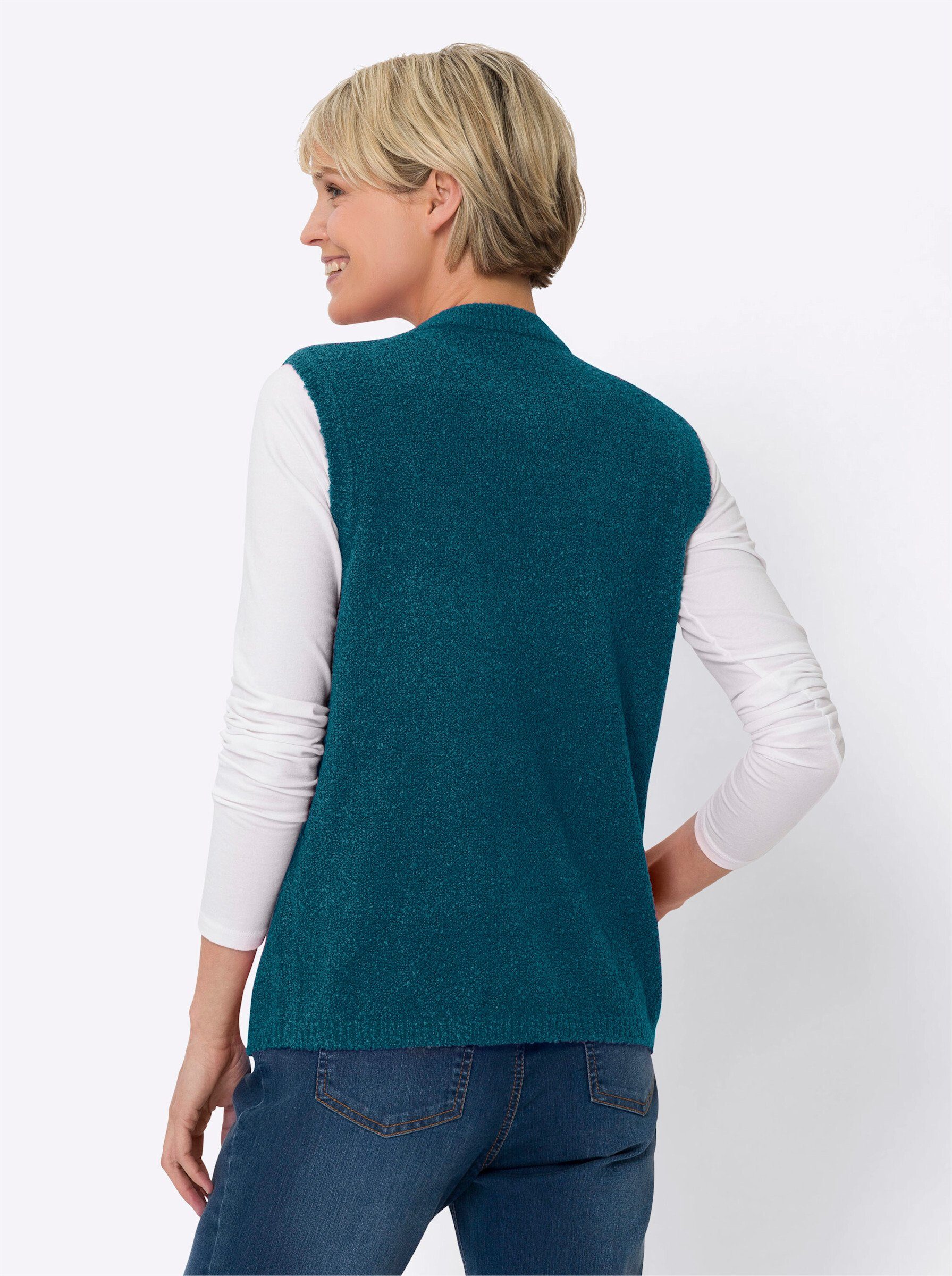 Sieh an! Strickweste Strickweste .