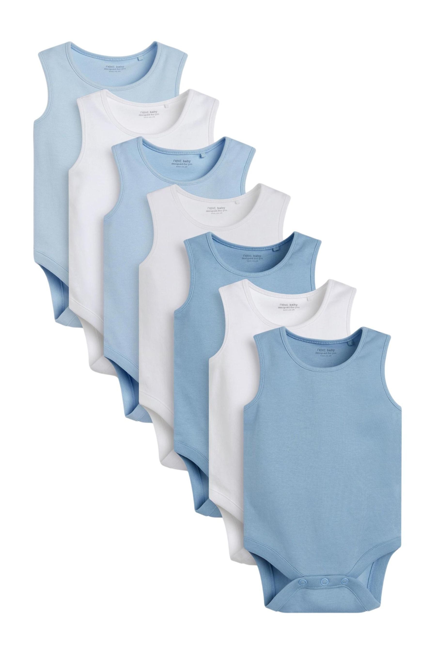 Next Body Bodys mit Trägern, 7er-Pack (7-tlg)
