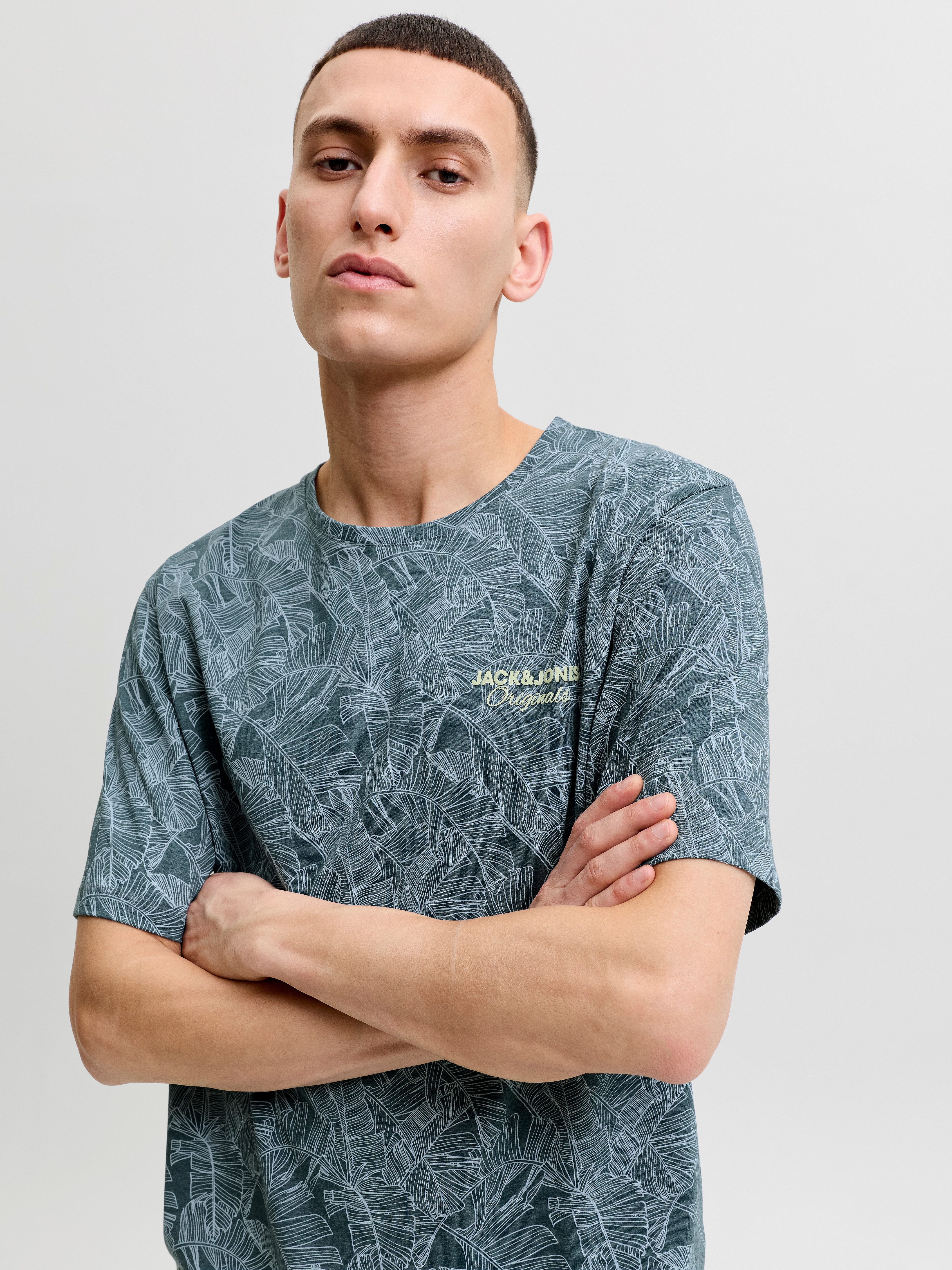Jack & Jones Rundhalsshirt JORFRIDAY TEE SS CREW NECK WEH – Bild 5 von 5