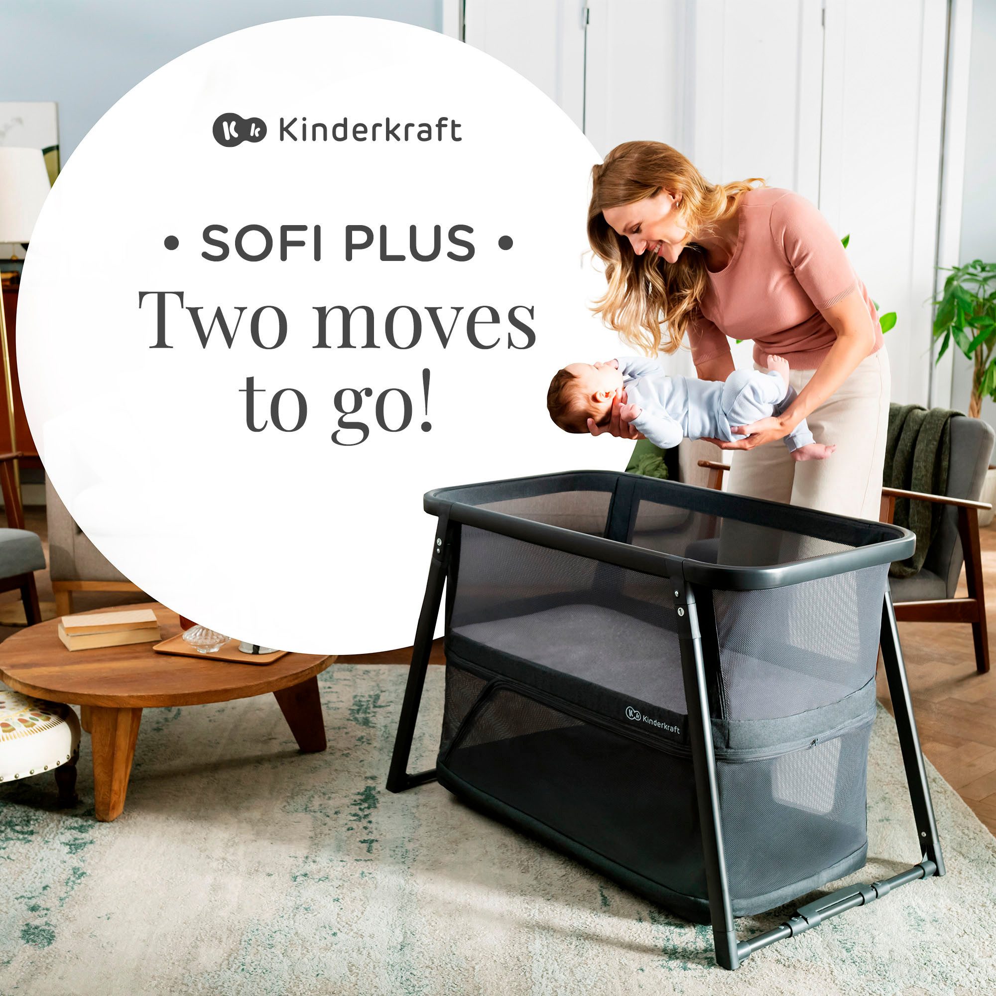 Kinderkraft Baby-Reisebett »SOFI PLUS« günstig online kaufen