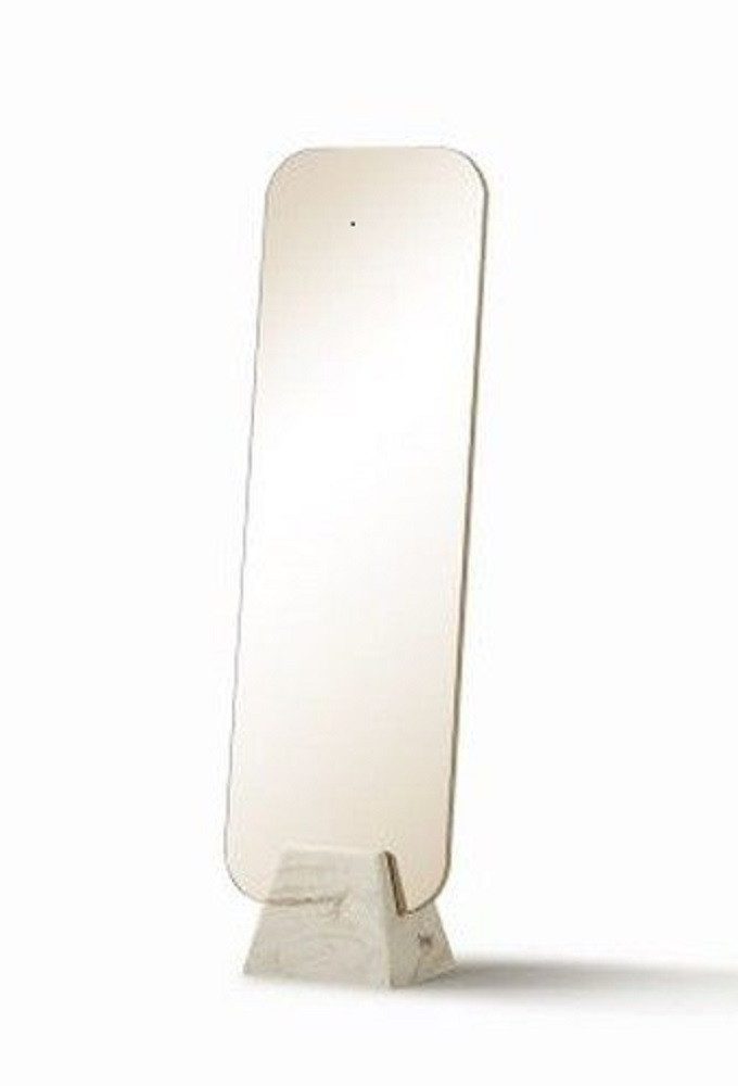 Xlmoebel Standspiegel Beiger Spiegel aus hochwertigem Glas von XLMOEBEL (1-St), Made in Europa