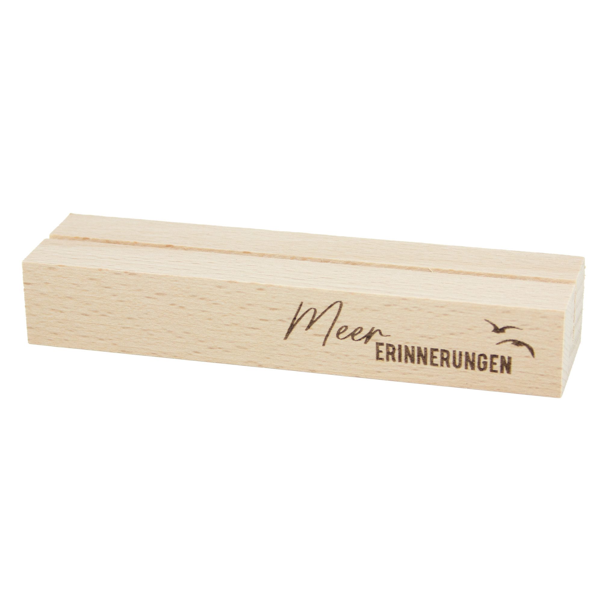 Bow & Hummingbird Dekoobjekt Kartenständer Meer Erinnerungen (made in Germany),