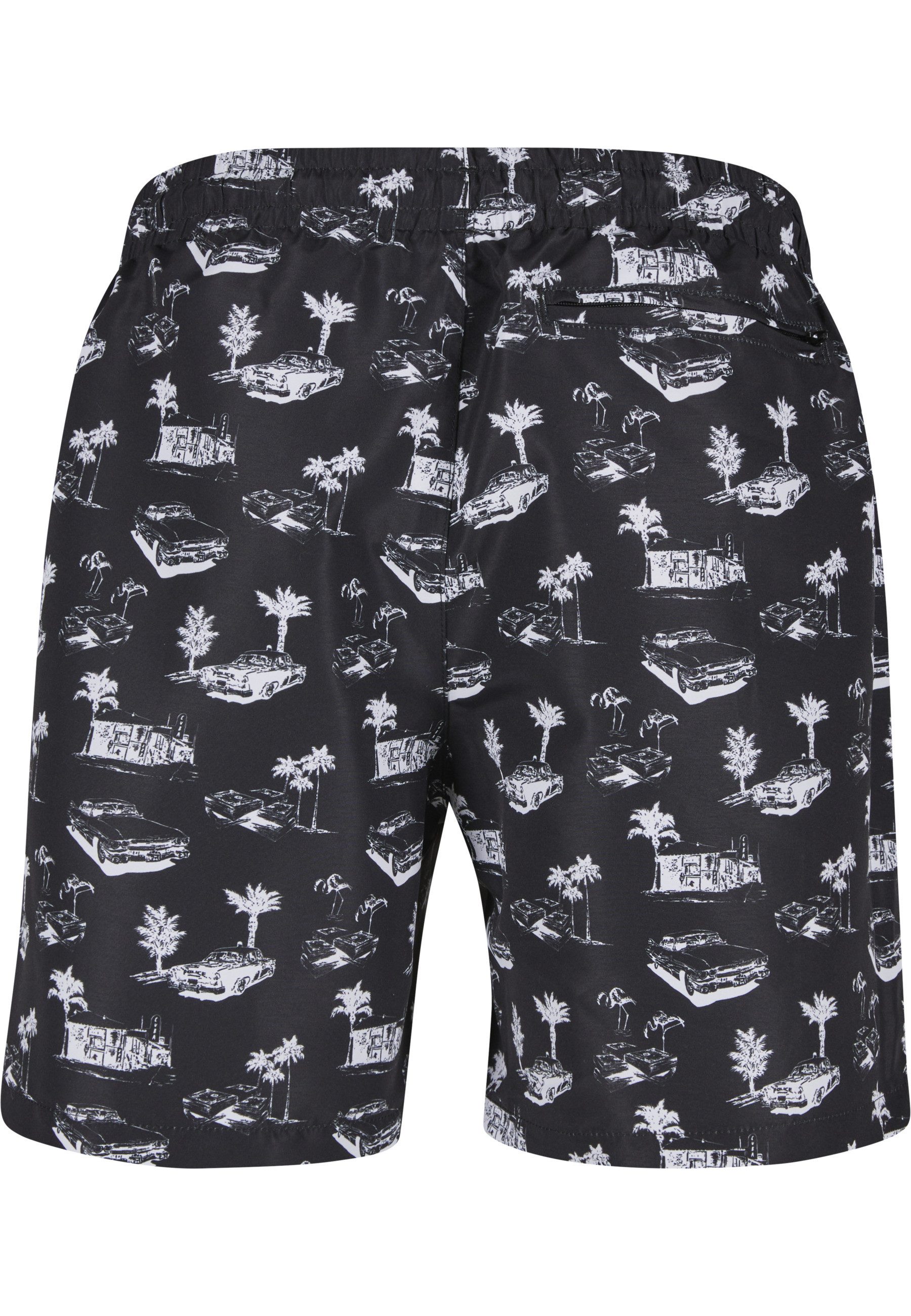 URBAN CLASSICS Badeshorts Urban Classics Herren Pattern Swim Shorts günstig online kaufen