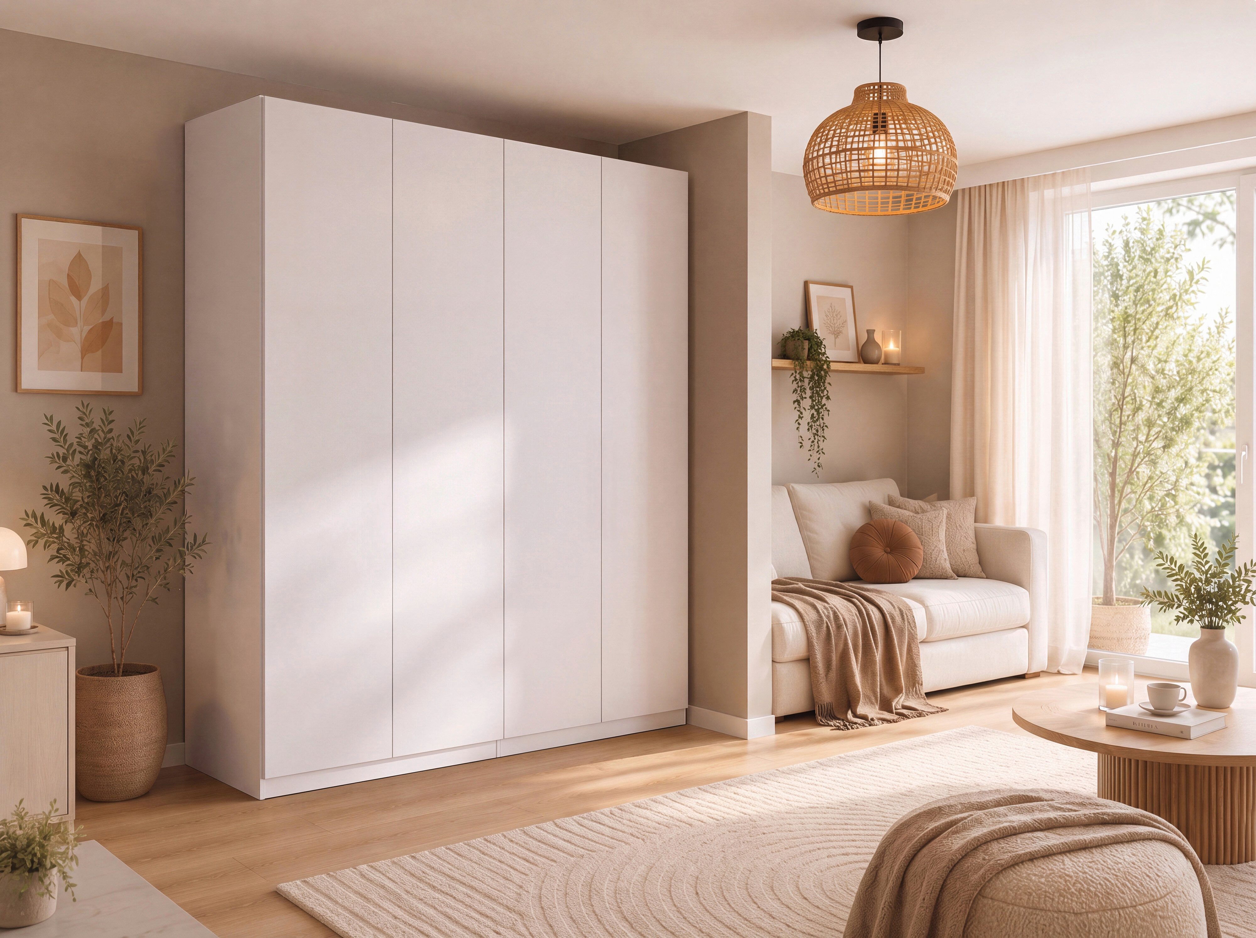 rauch Kleiderschrank Schlafzimmer Garderobe Kinderzimmer WELTNEUHEIT ELVIK by rauch-ONE (3 Ausstattungsvarianten - Breiten 47-405 cm, Höhen 187/212/231 cm) PATE – Bild 2 von 5