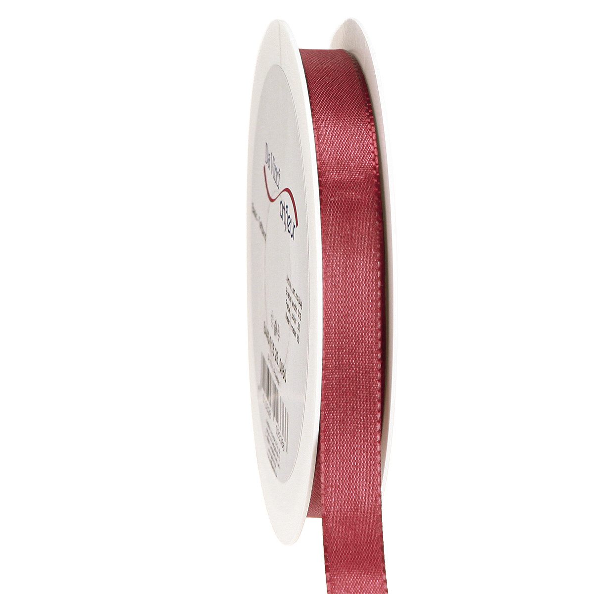 Dekoband Geschenkband Taftband Deko Band Bordeaux 15mm 50m Geschenkverpackung