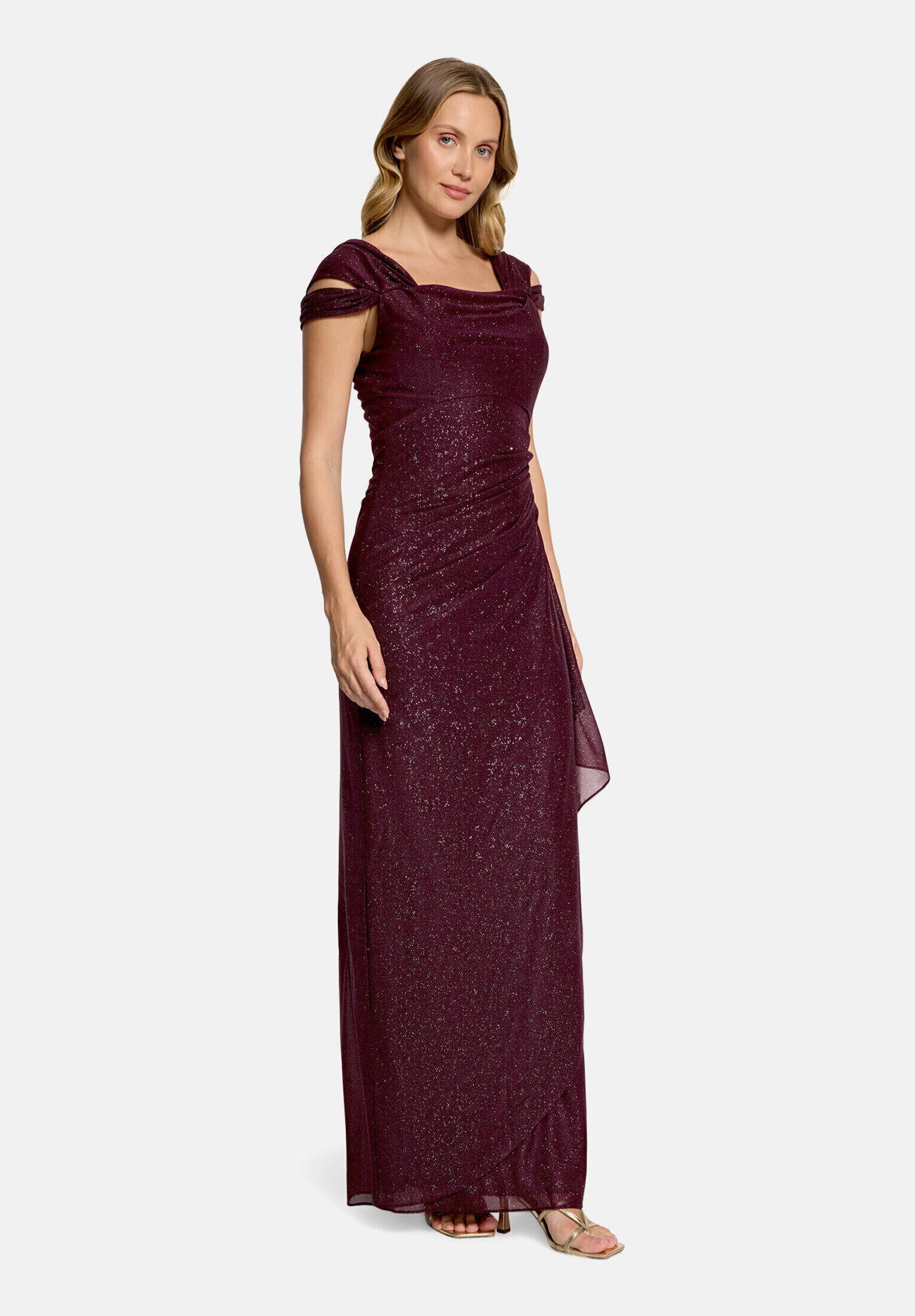 Vera Mont Abendkleid Damen im Glitzer-Look