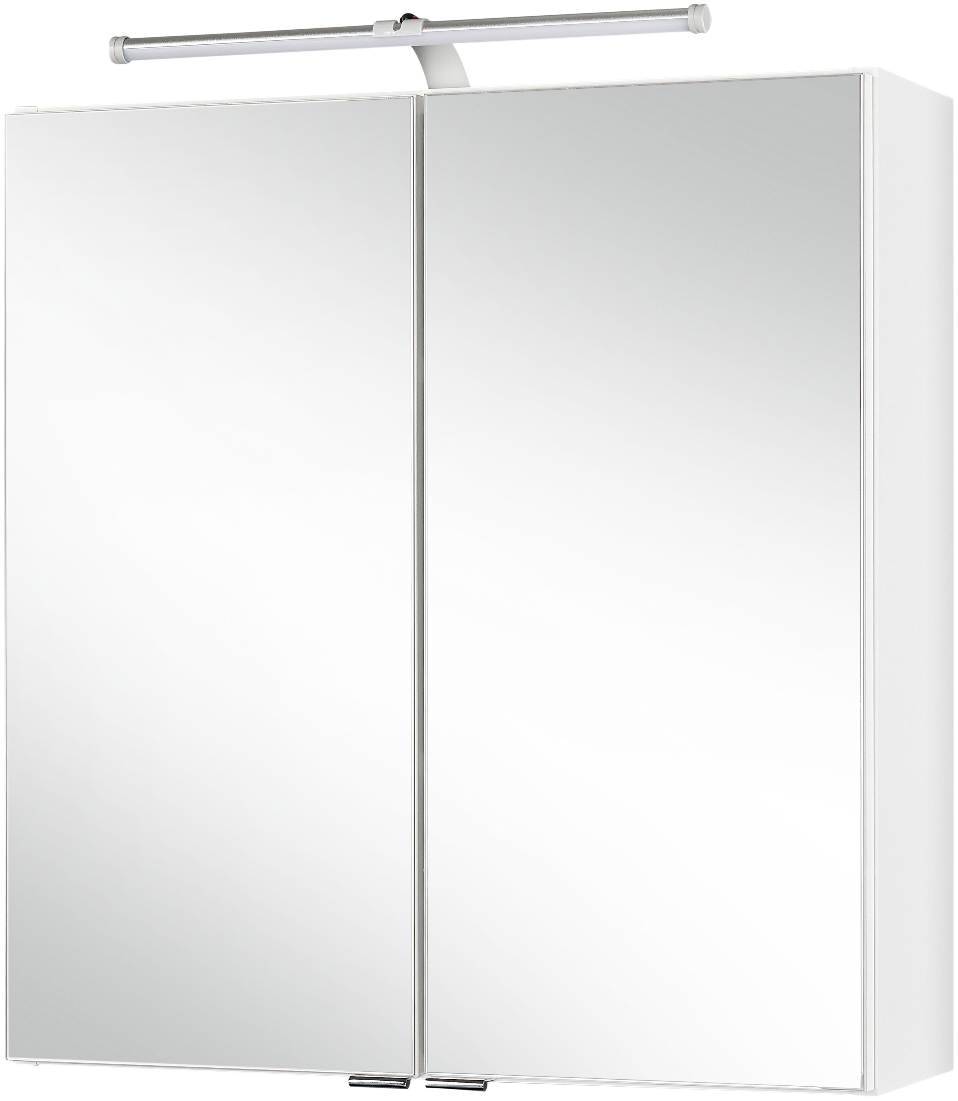 HELD MÖBEL Spiegelschrank Turin Breite 60 cm, mit LED-Aufbauleuchte | Spiegelschränke